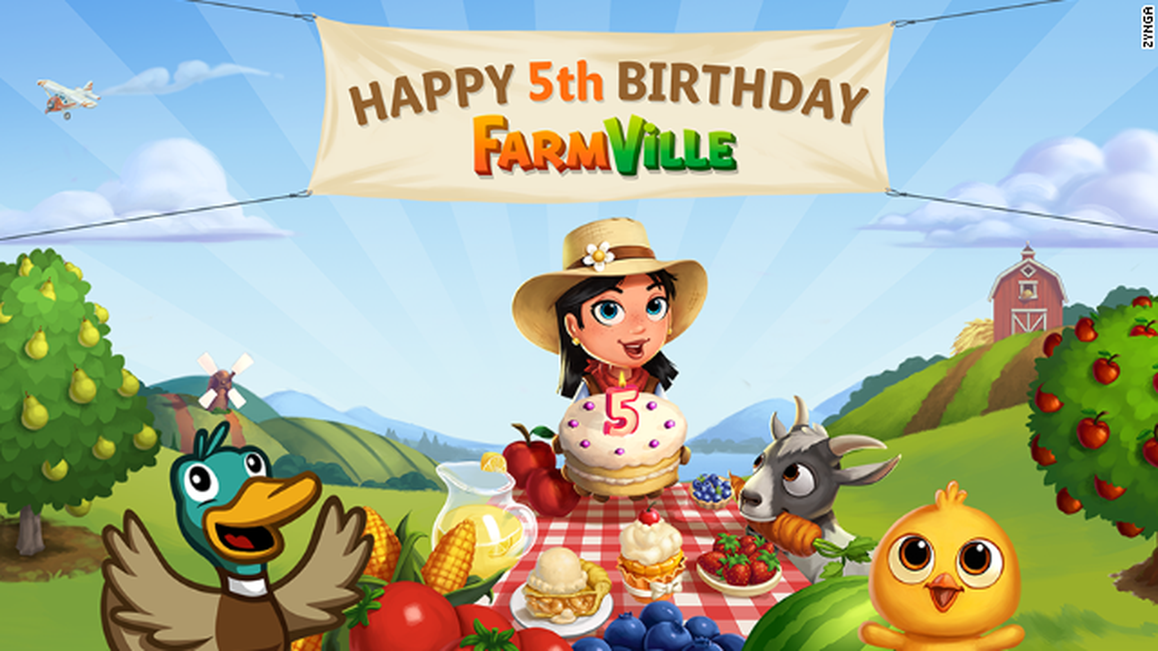Farmville cinco años