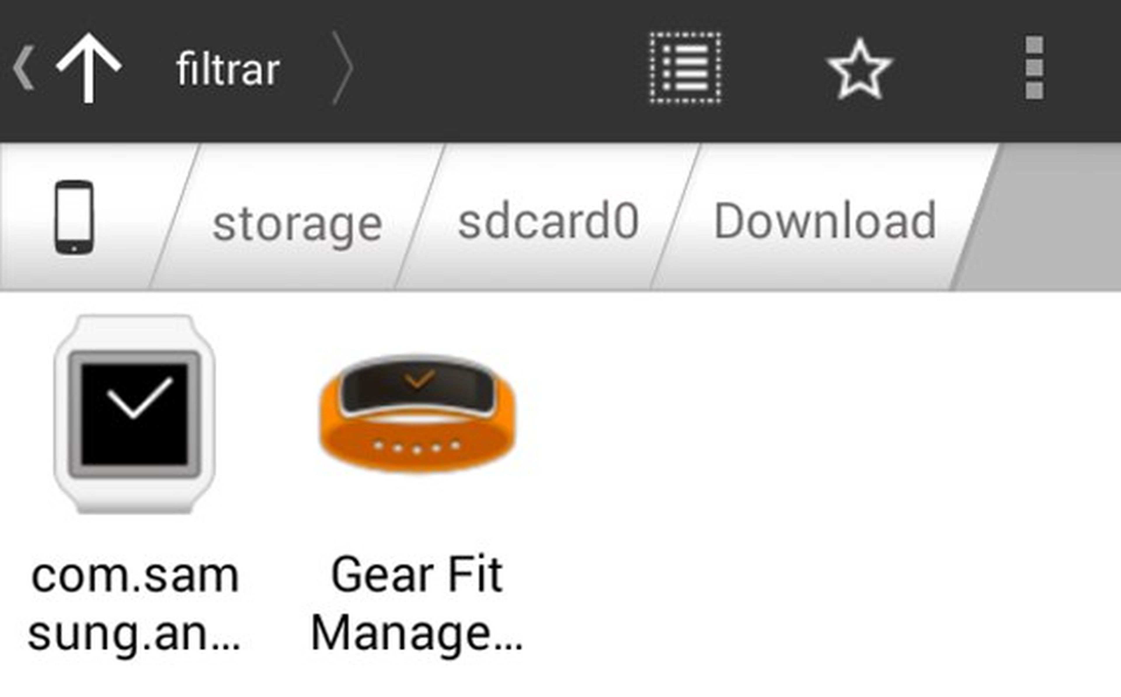 Sincroniza tu Gear Fit o Gear 2 con dispositivos no Samsung