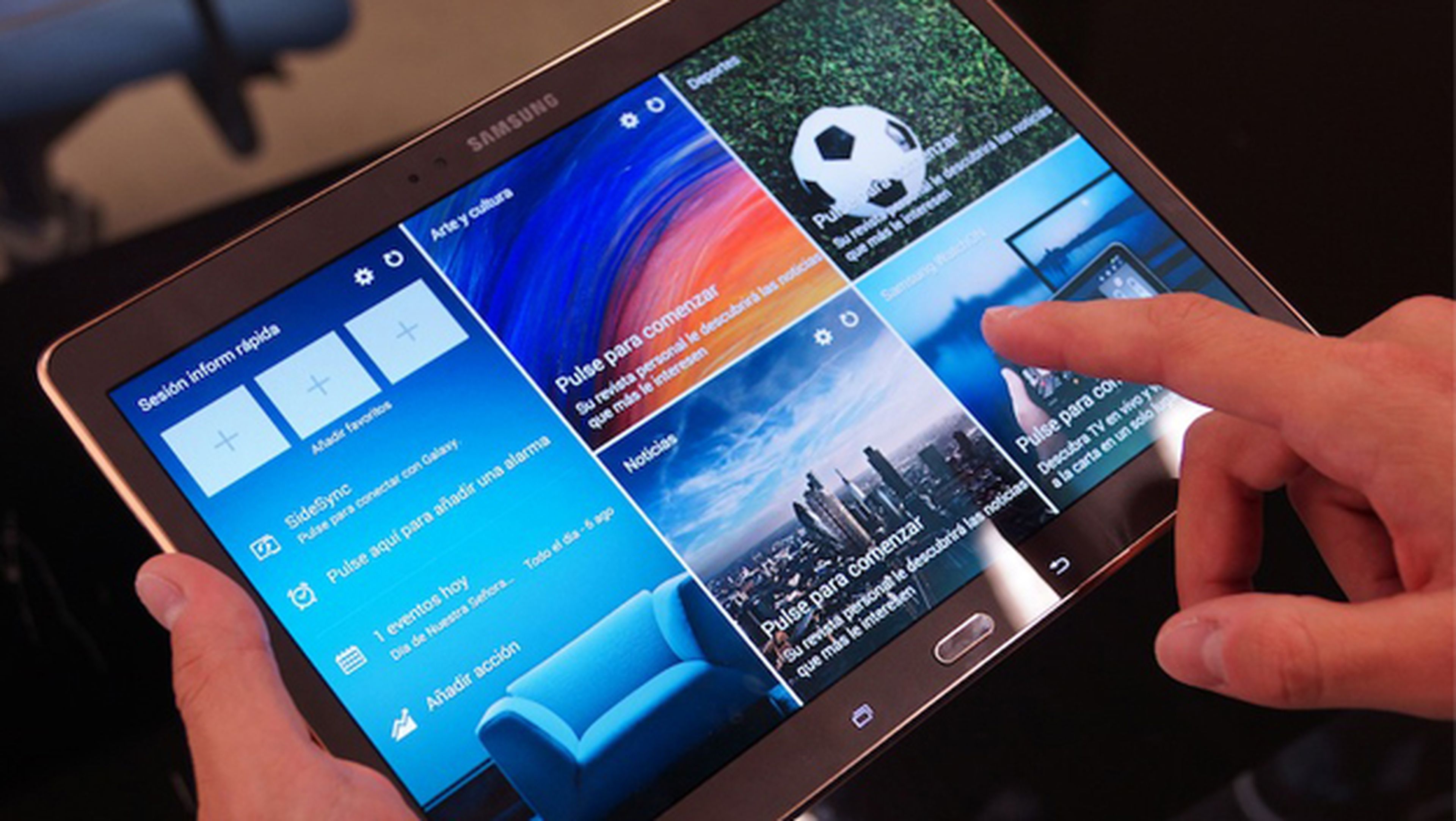 Arte Molesto Sip Samsung Galaxy Tab S 10.5, análisis del mejor tablet Android | Computer Hoy