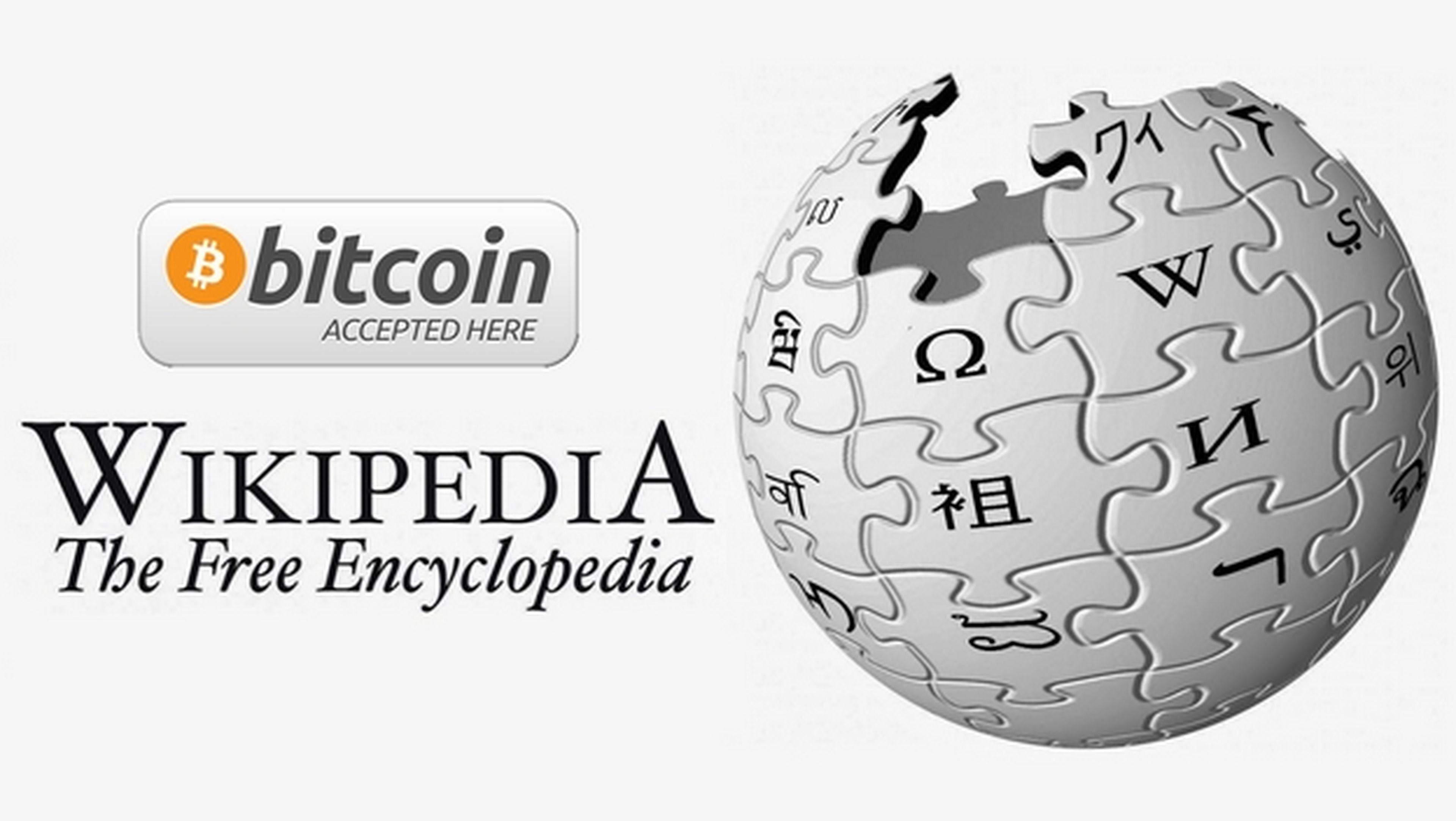 Wikipedia recibe 140.000 dólares en donaciones con Bitcoin, en sólo una semana.