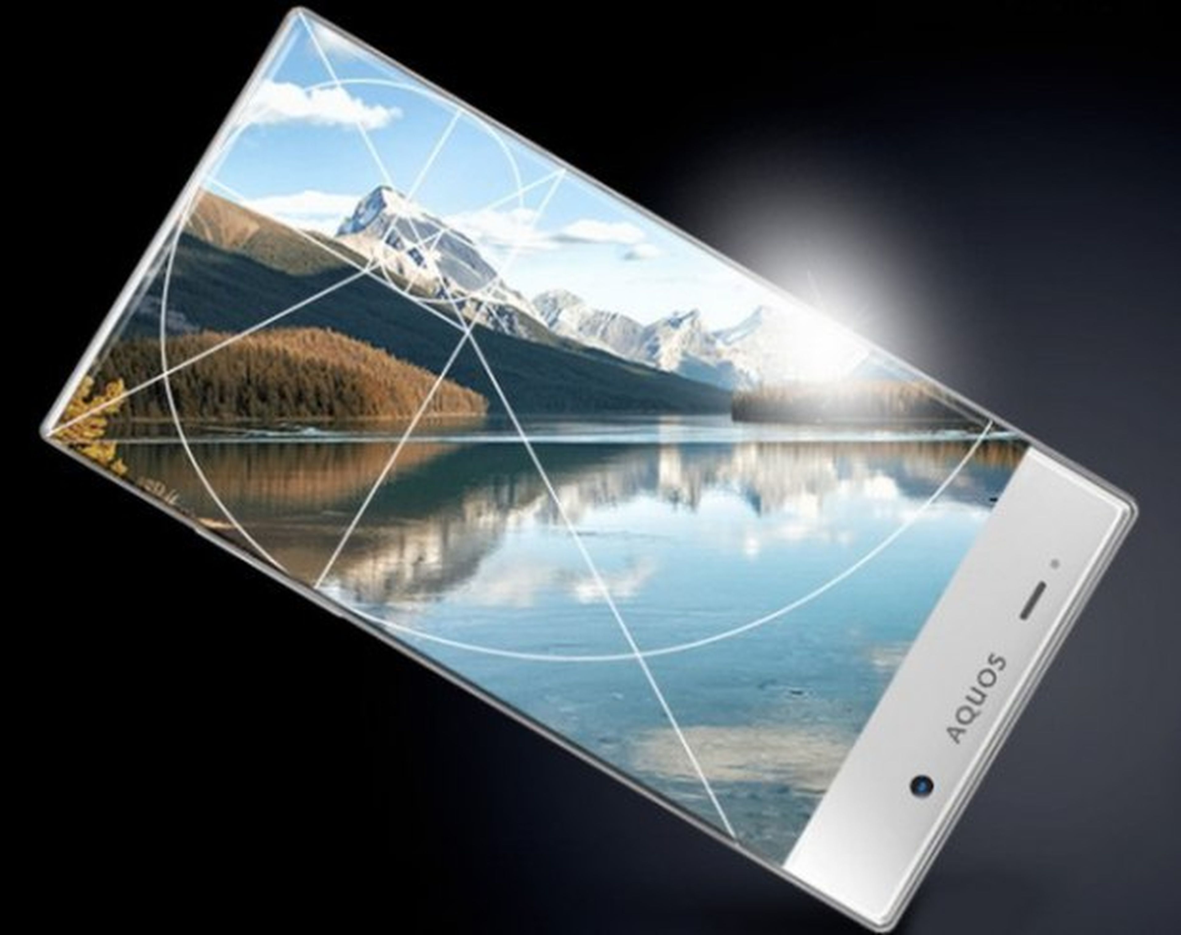Sharp Aquos Crystal, el smartphone sin marco