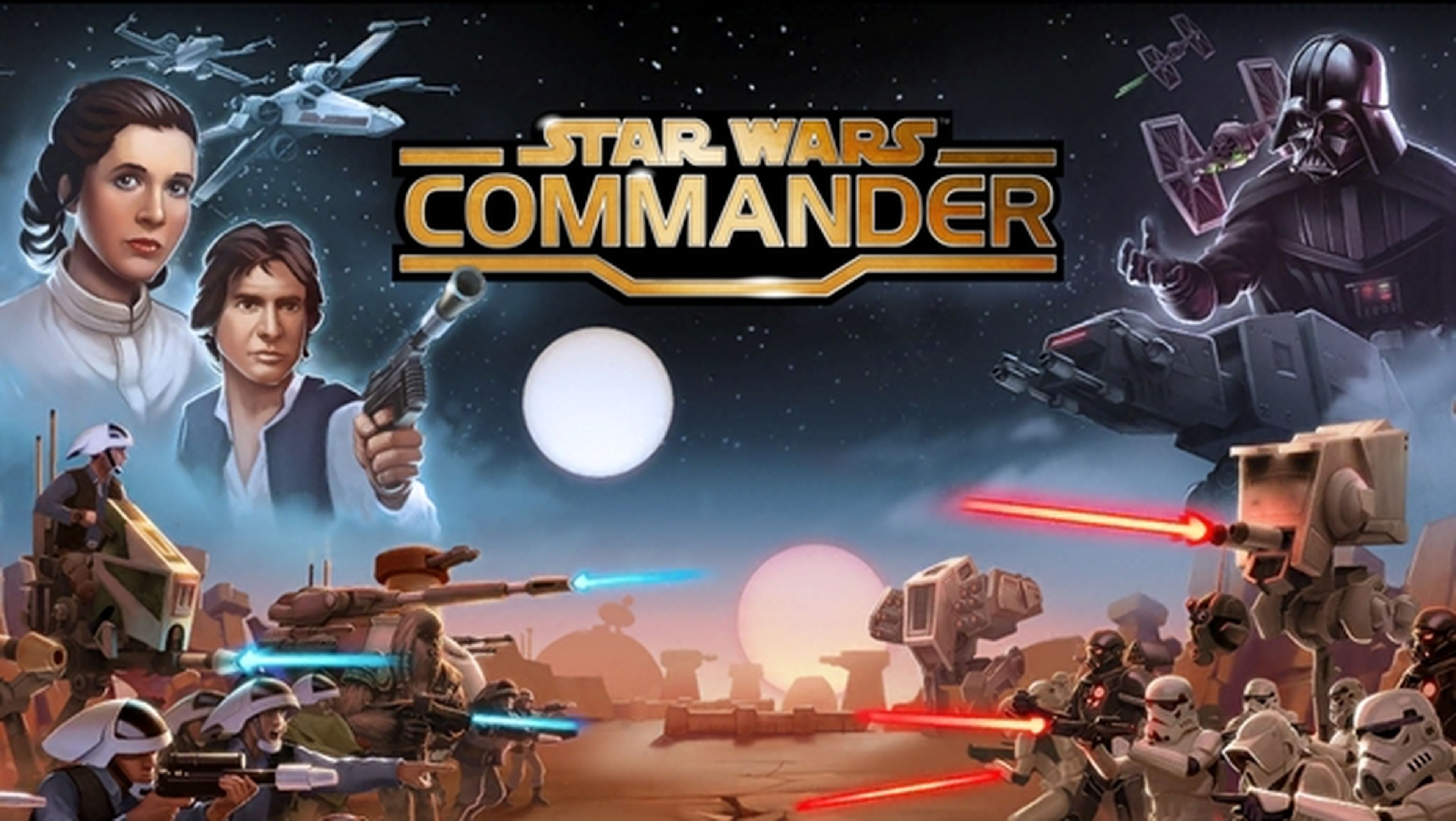 Star Wars: Commander, el nuevo juego de estrategia de Disney para iPhone y iPad, inspirado en Clash of Clans.