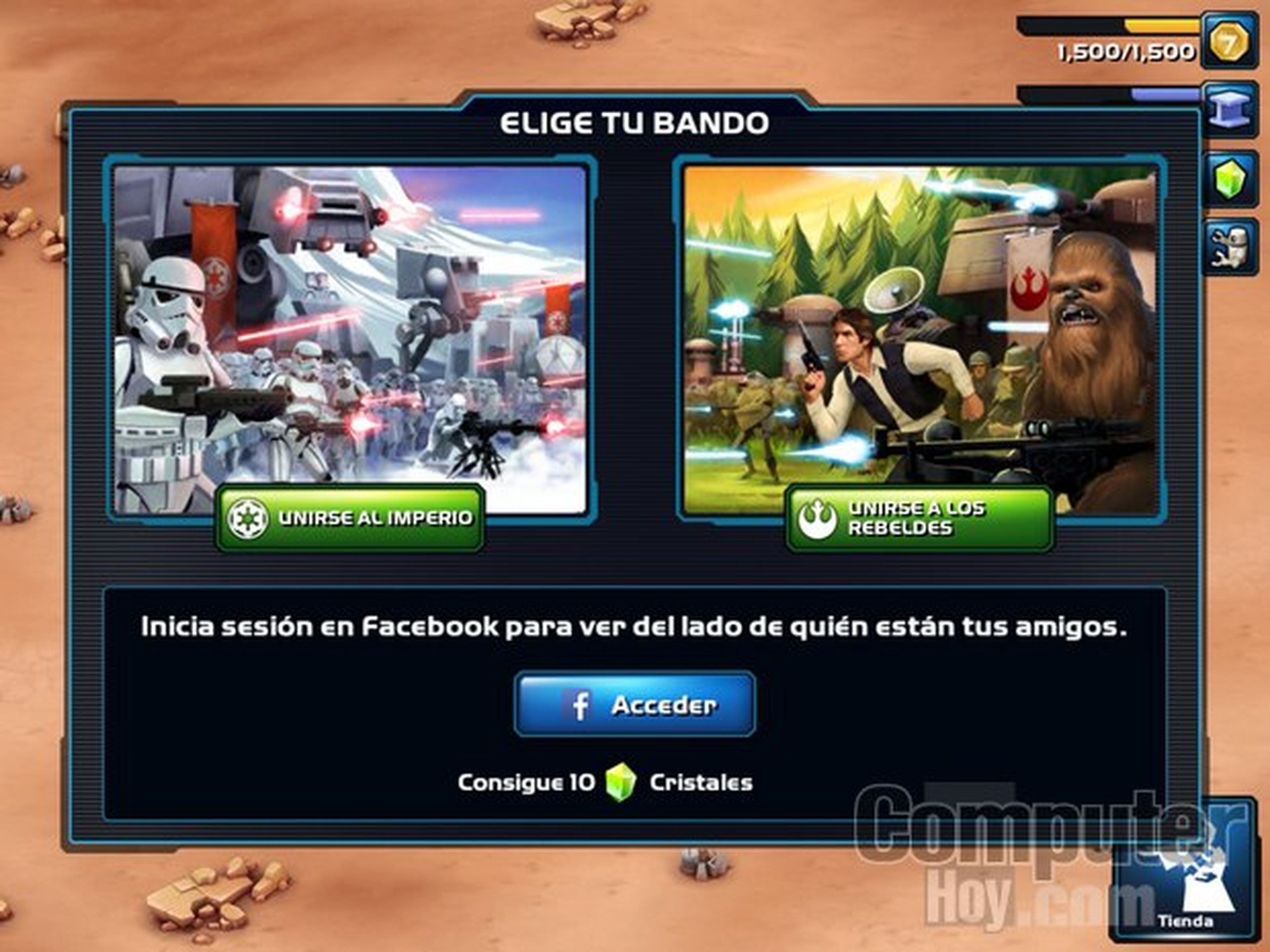 Star Wars Commander para iPhone y iPad