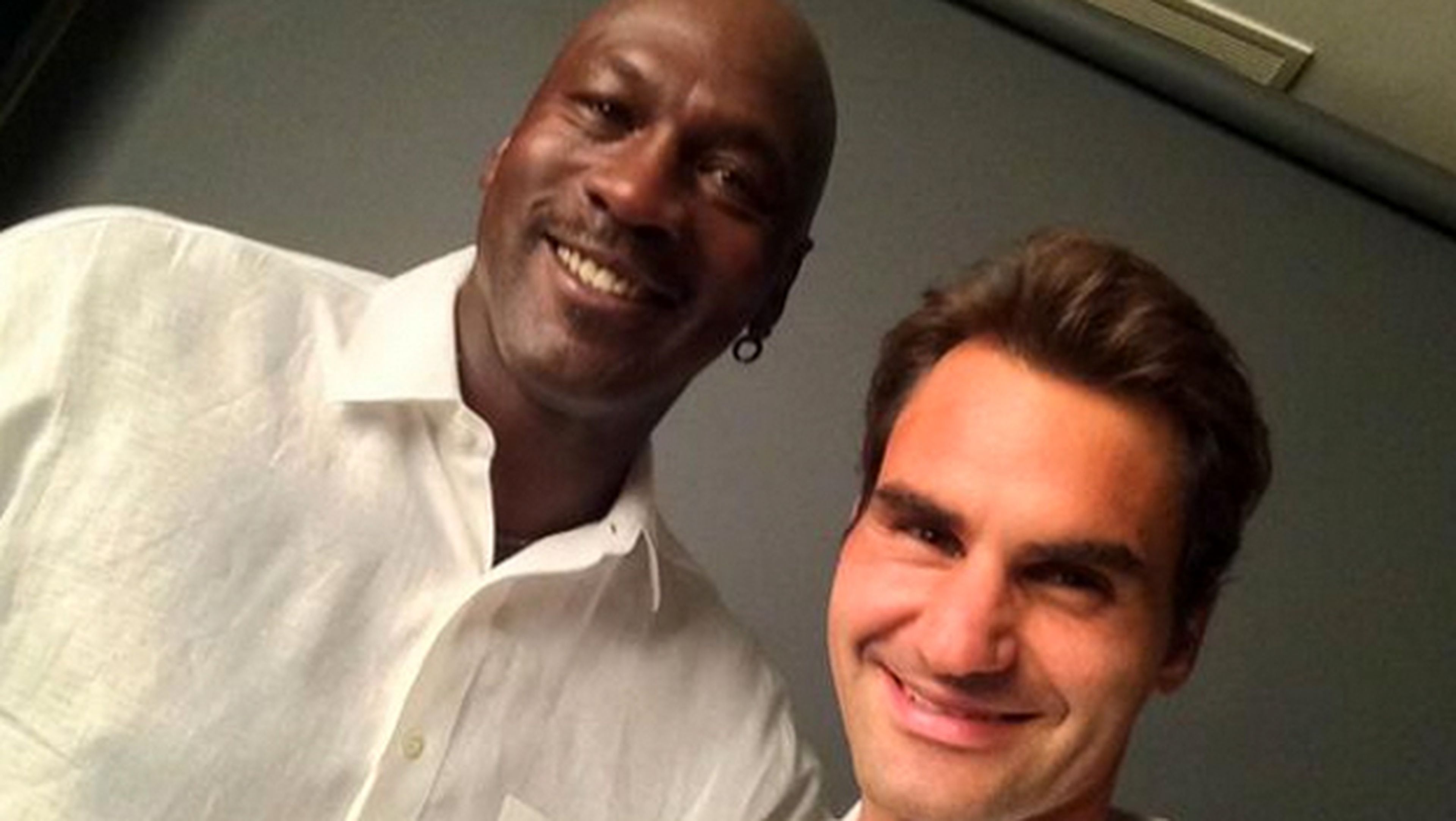 Federer y Jordan: el mejor selfie de la historia del deporte