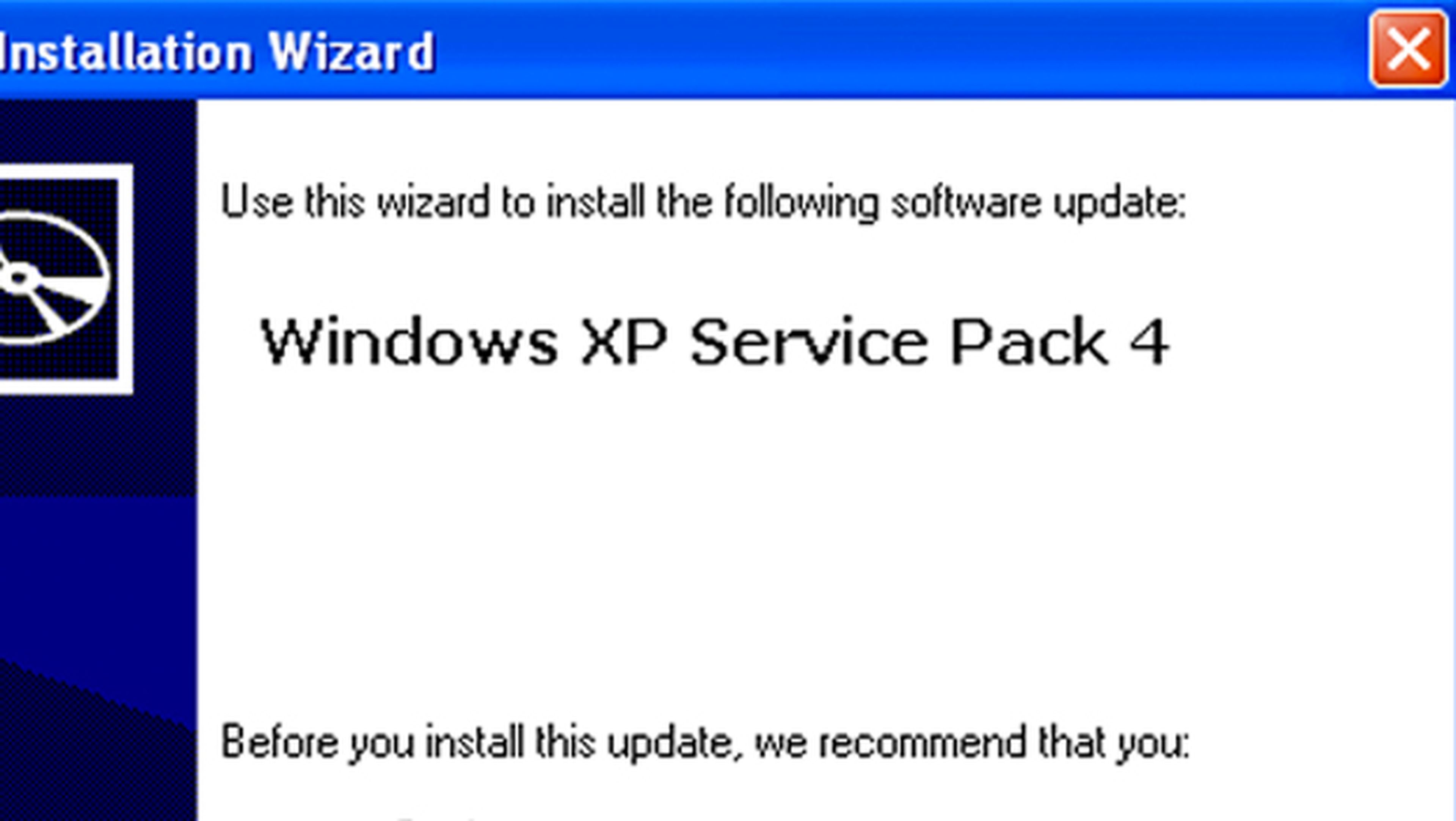 service pack 4 windows xp