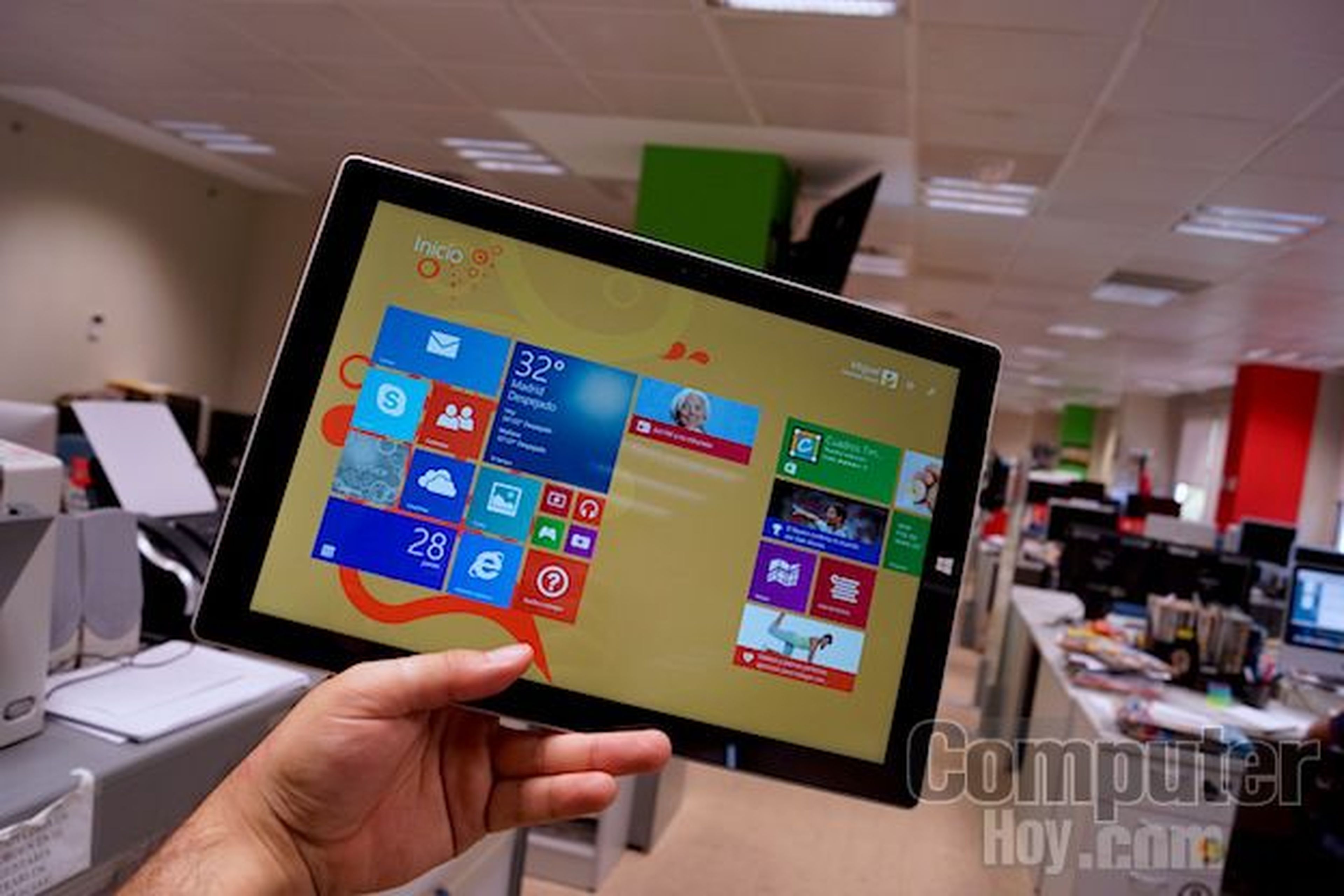 Microsoft Surface Pro 3 pantalla