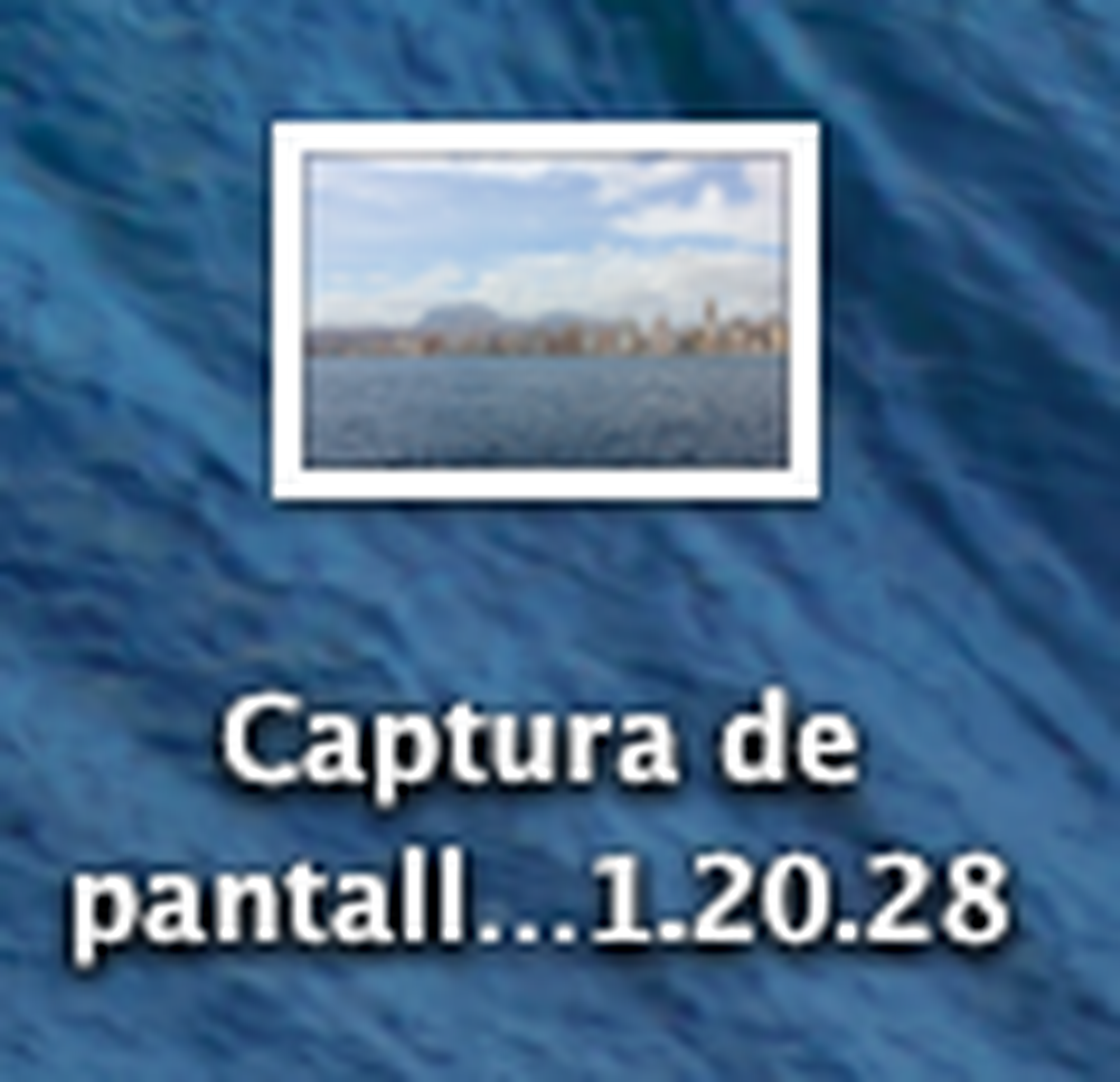 Captura de pantalla en Mac