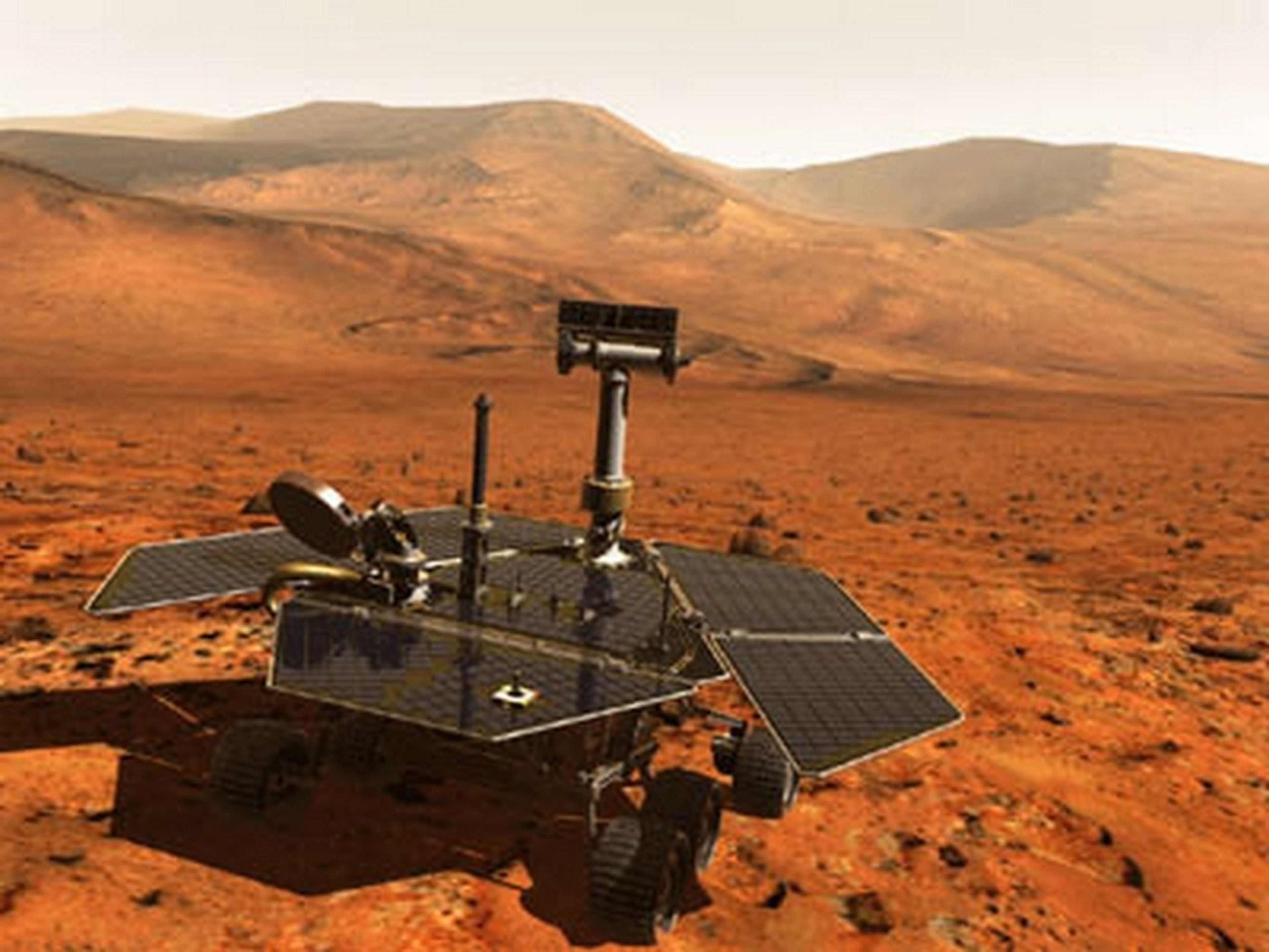 Formatean memoria Flash robot Rover en Marte