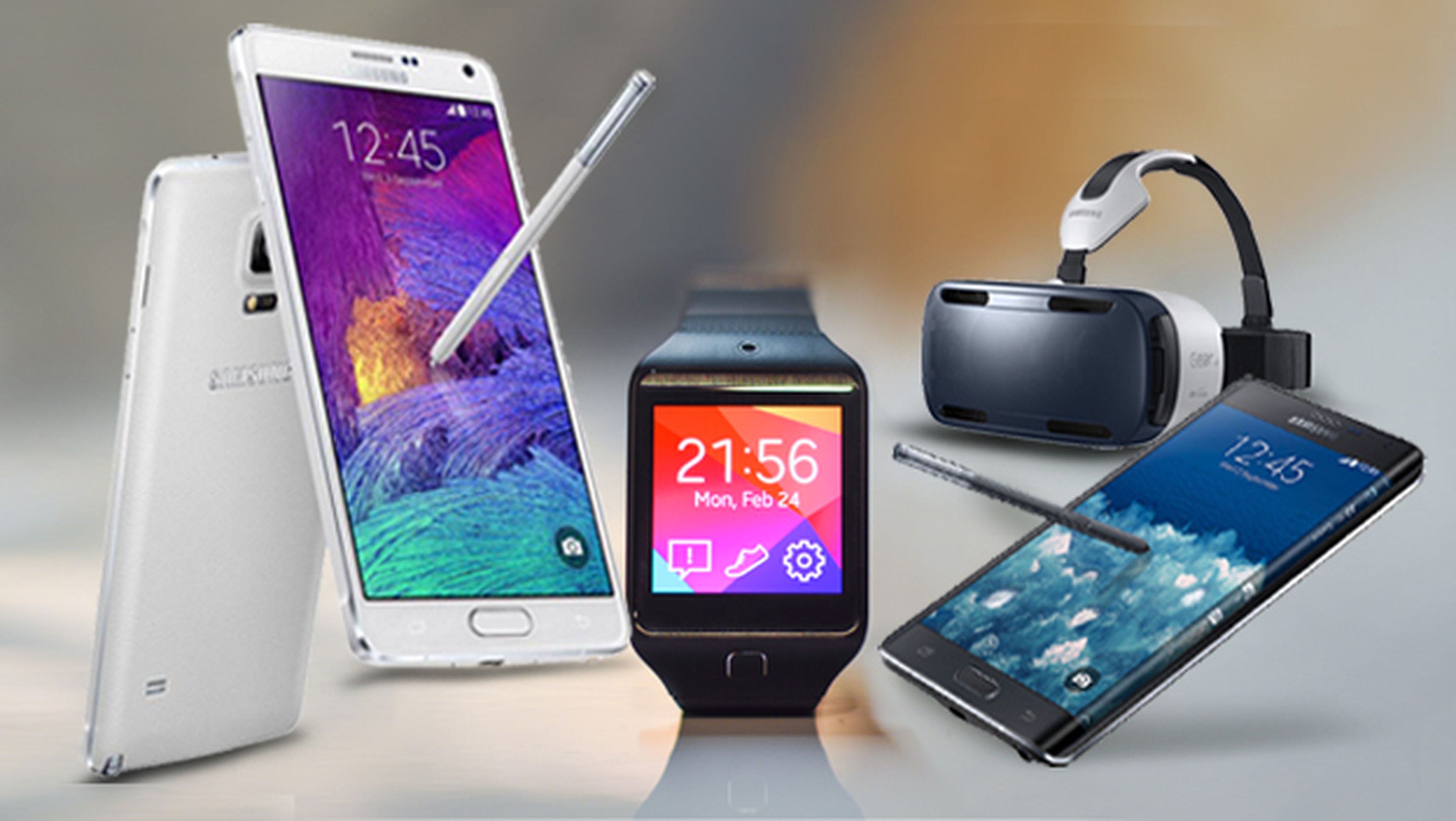 Samsung en IFA 2014: Galaxy Note 4, gafas de realidad virtual Gear VR y wearables.