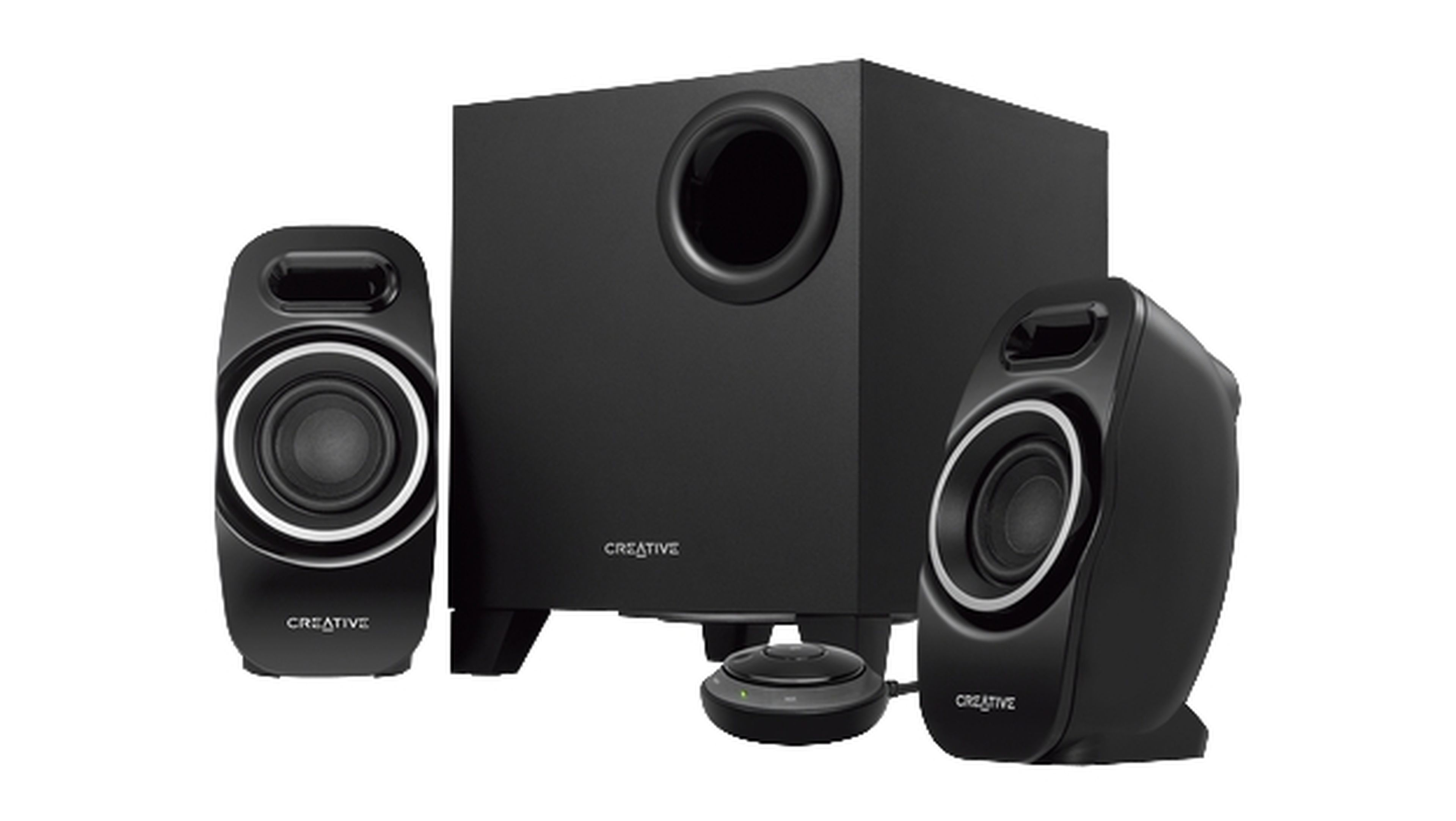 Creative T3250 Wireless, altavoces 2.1 Bluetooth sin cables.