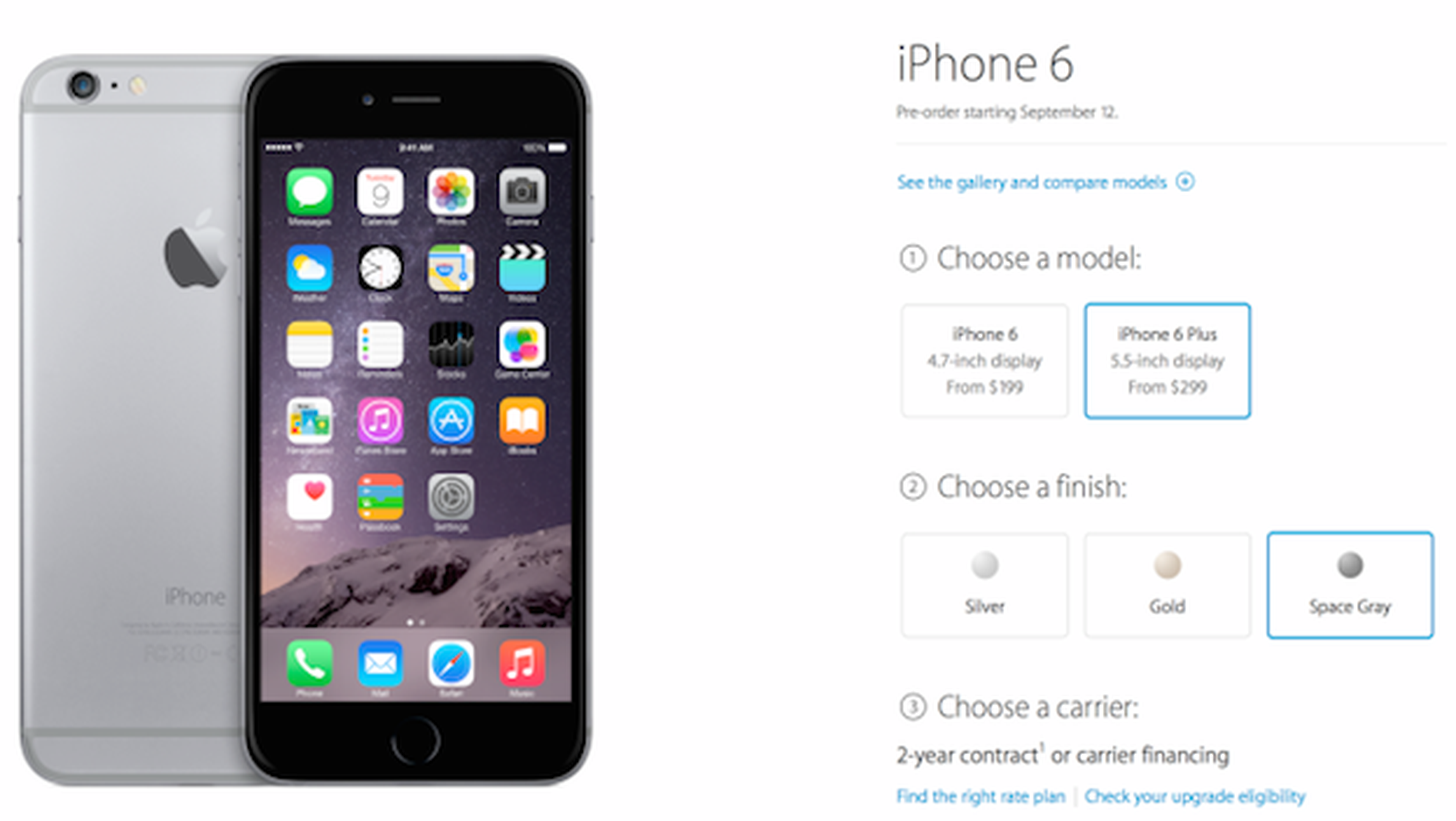 Apple aceptará órdenes iPhone 6 el viernes