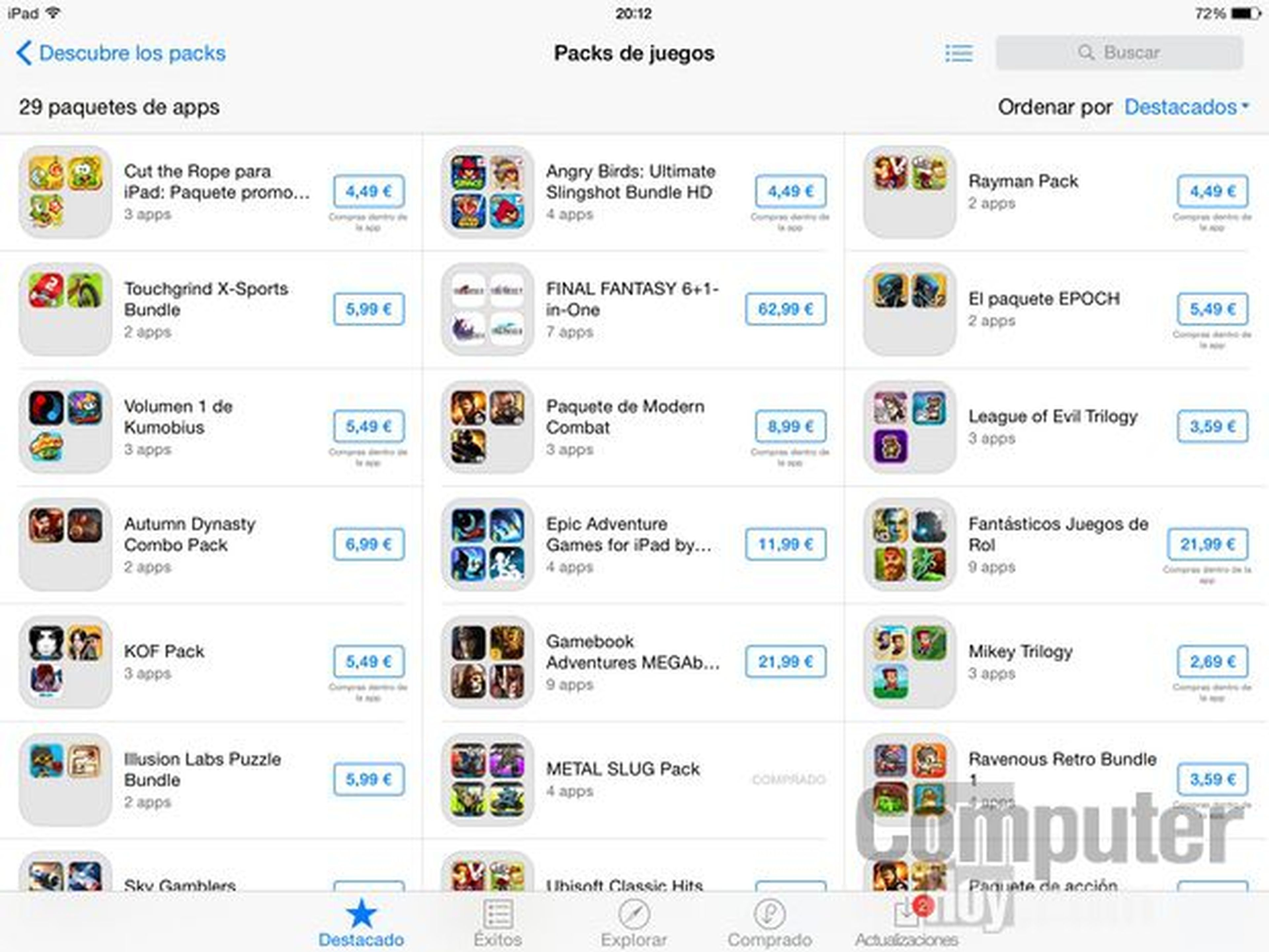 Packs de Apps iOS App Store