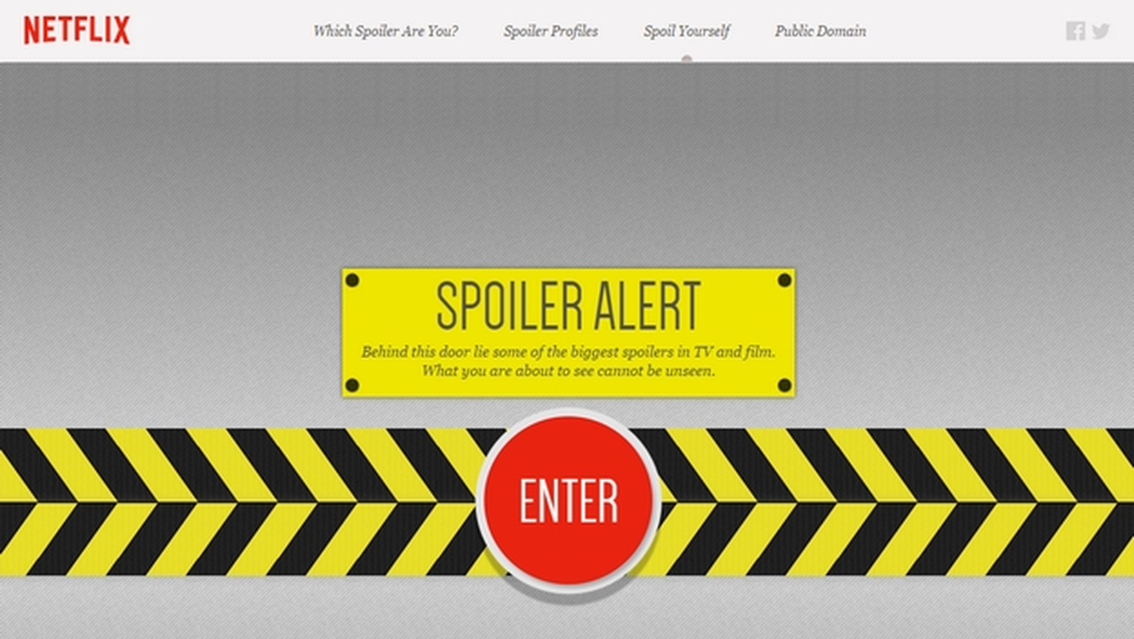 Netflix estrena una web cuya única función es lanzarte Spoilers.