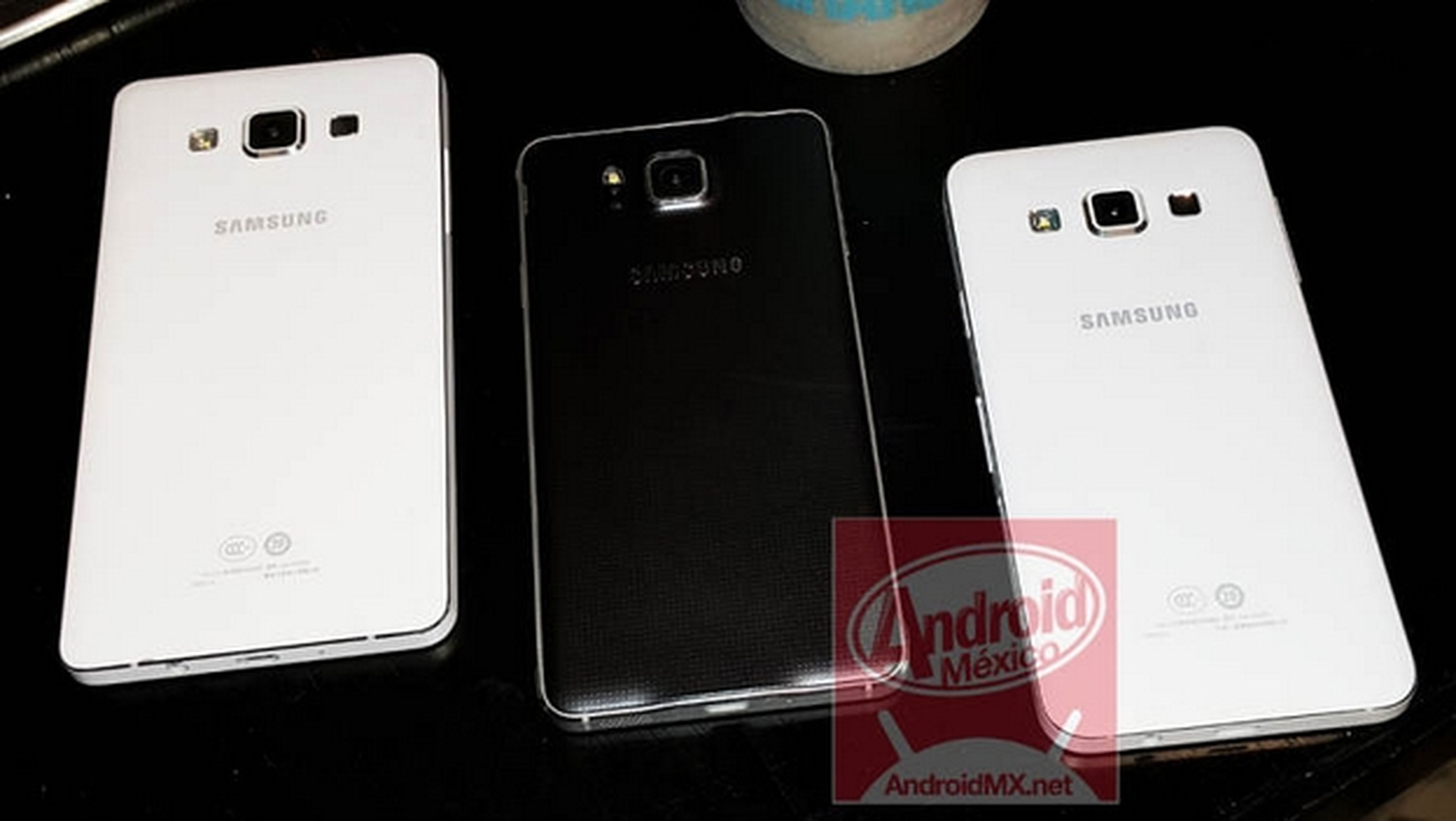 Desvelada la nueva gama media Samsung Galaxy Alpha A5 y A3.