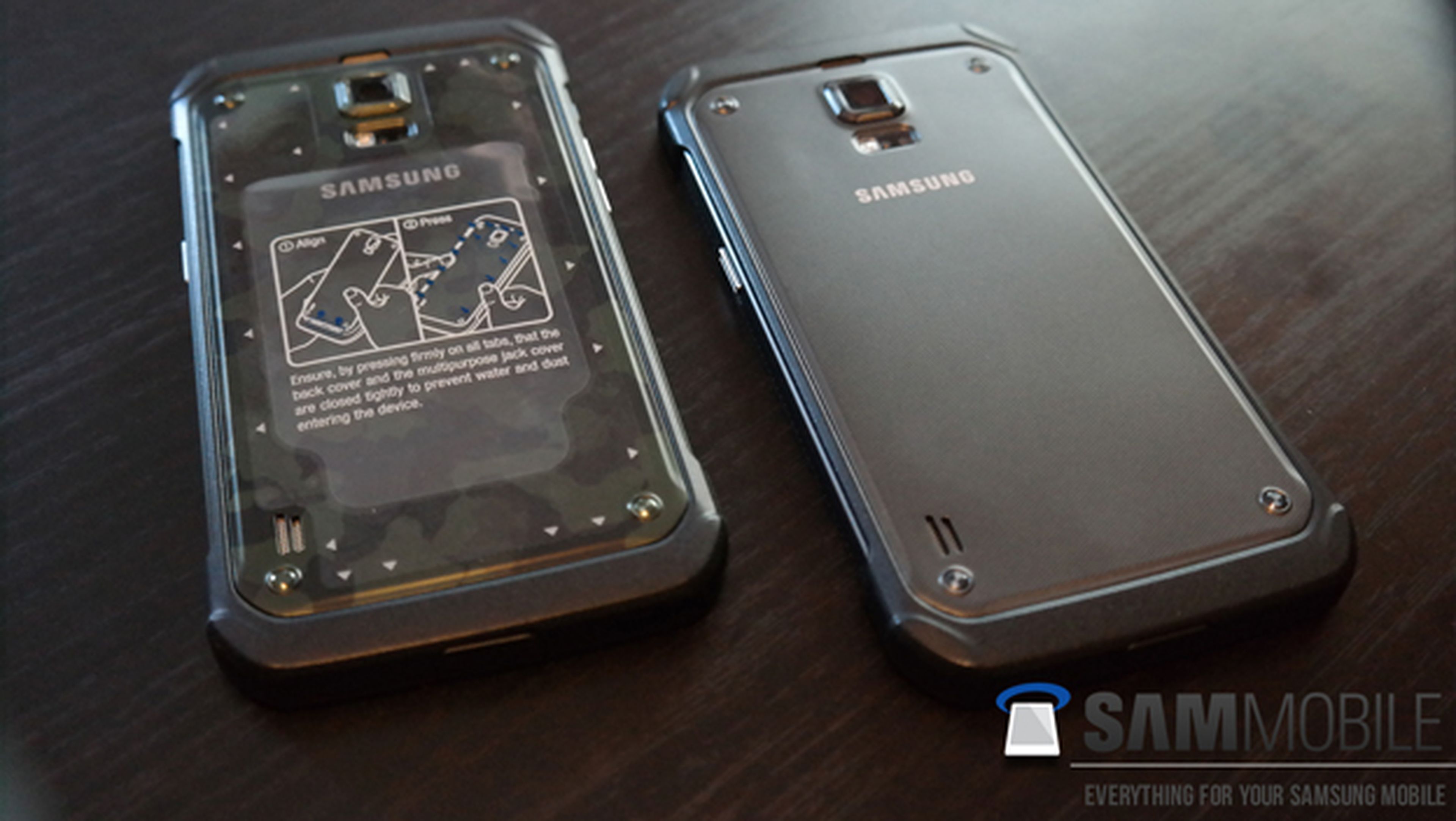 Samsung Galaxy S5 Active prepara su desembarco en Europa