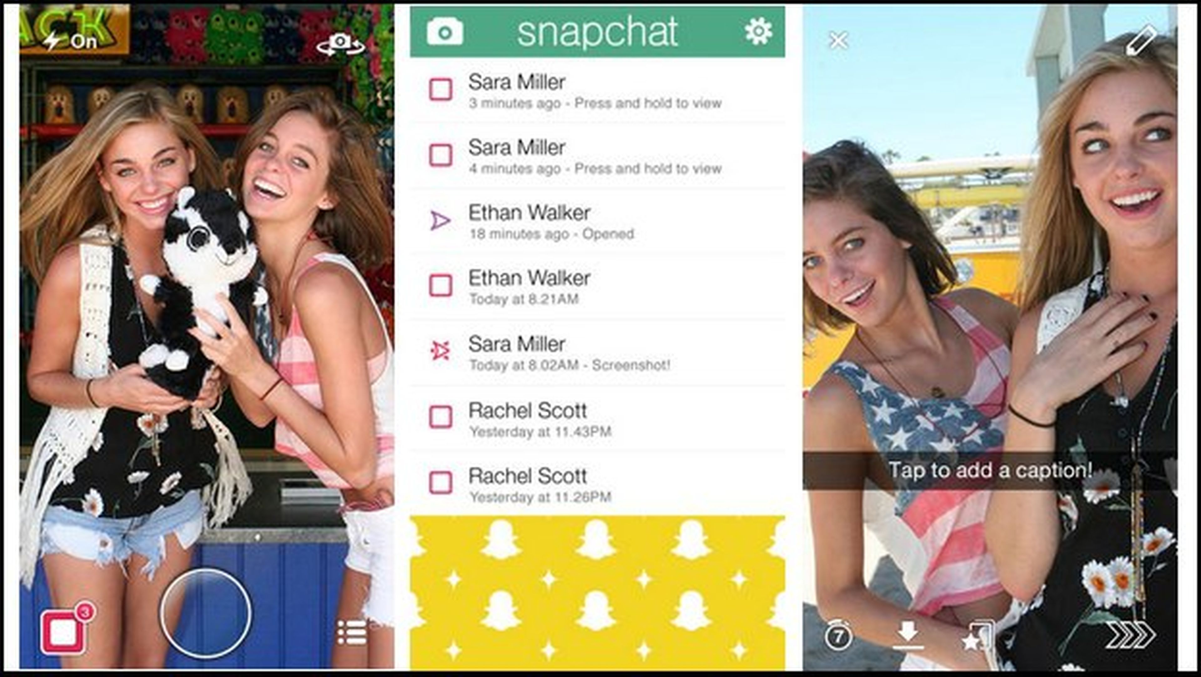 Snappening miles de fotos y vídeos de Snapchat en 4chan