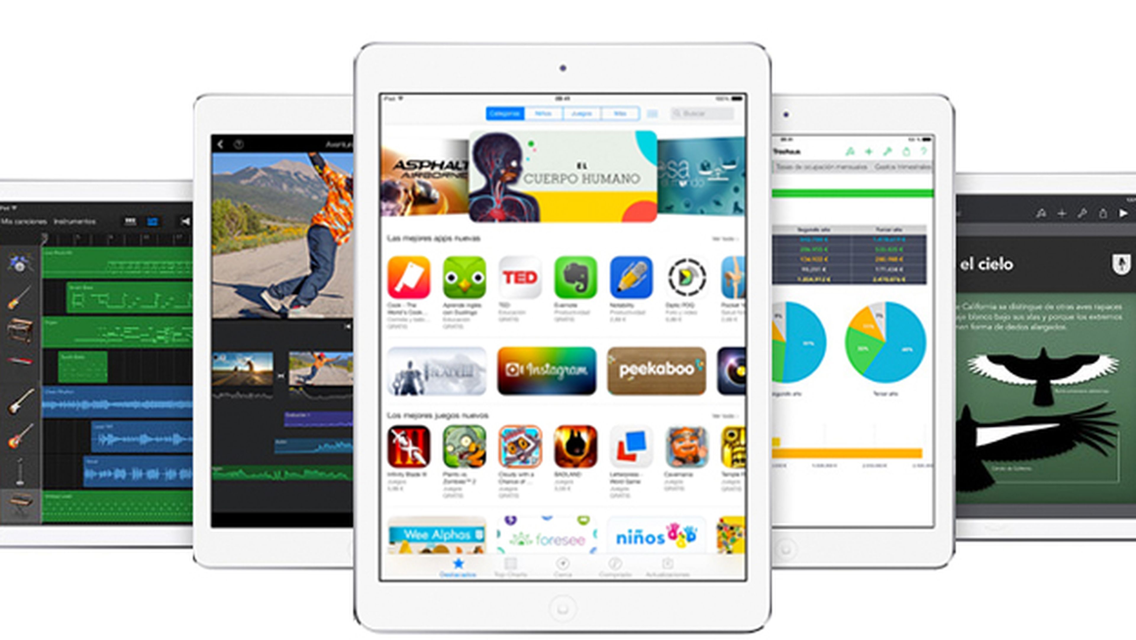 Nuevos Ipad Air y iPad Mini Retina
