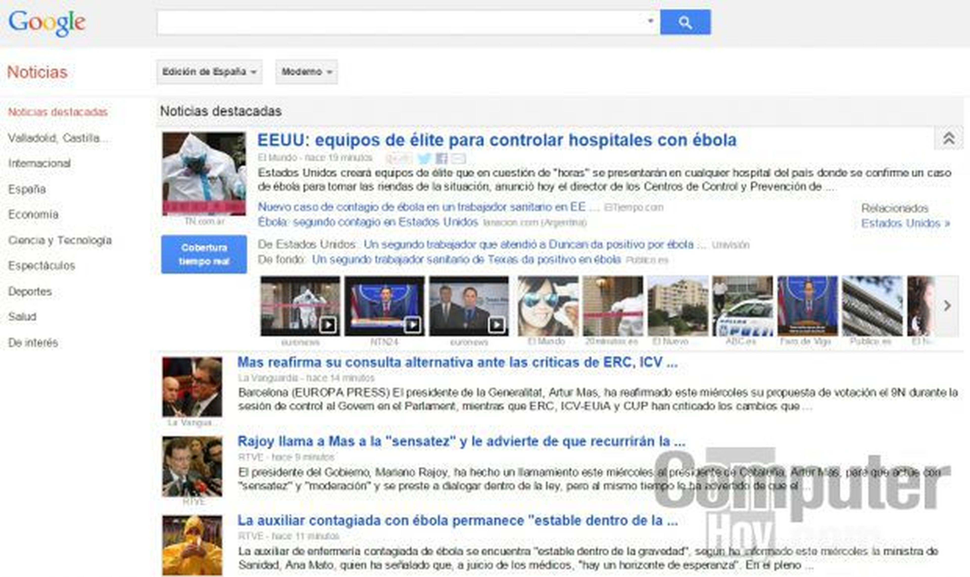 Google News podría cerrar en España