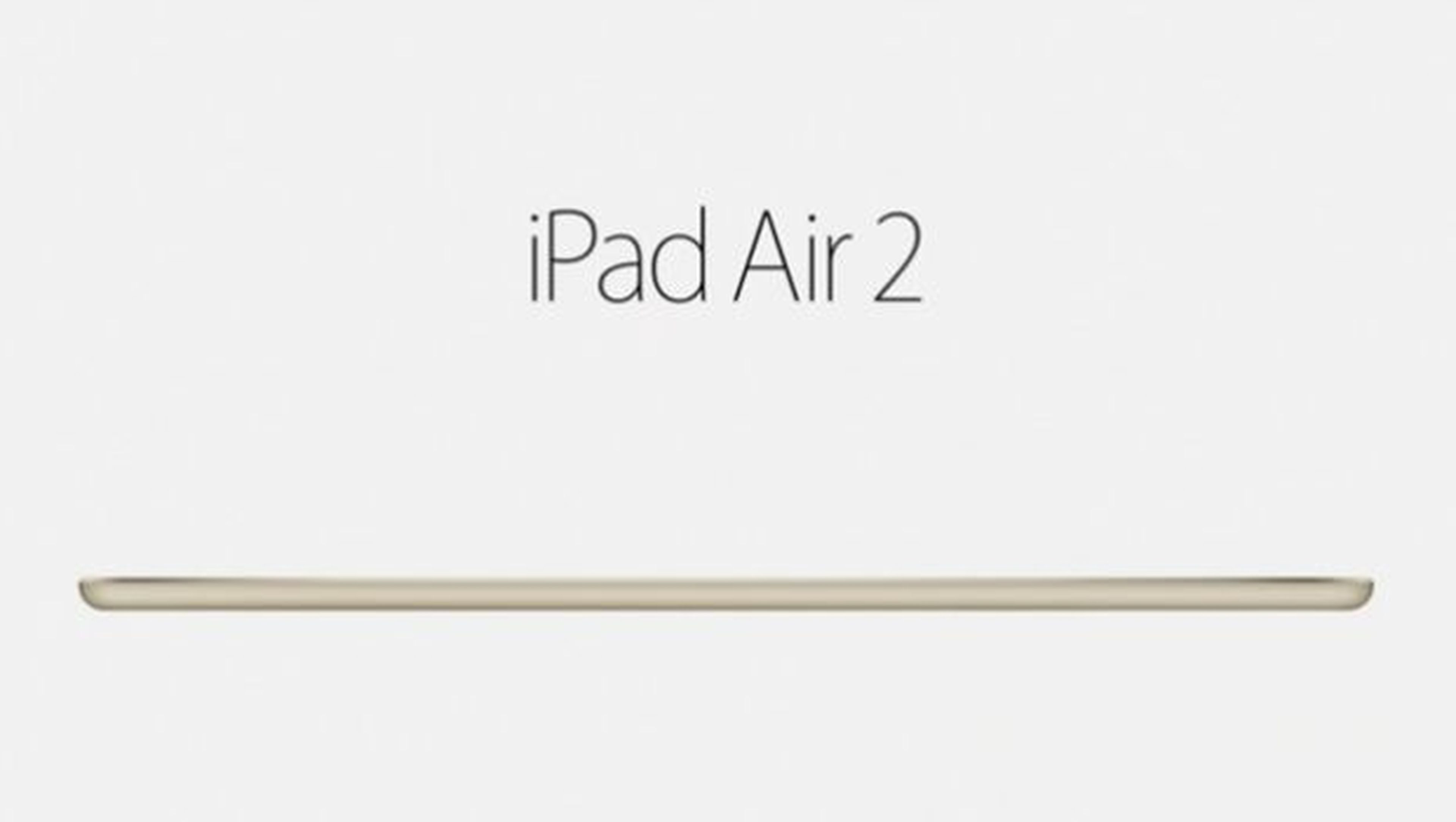 iPad Air 2: características y precio de lo nuevo de Apple