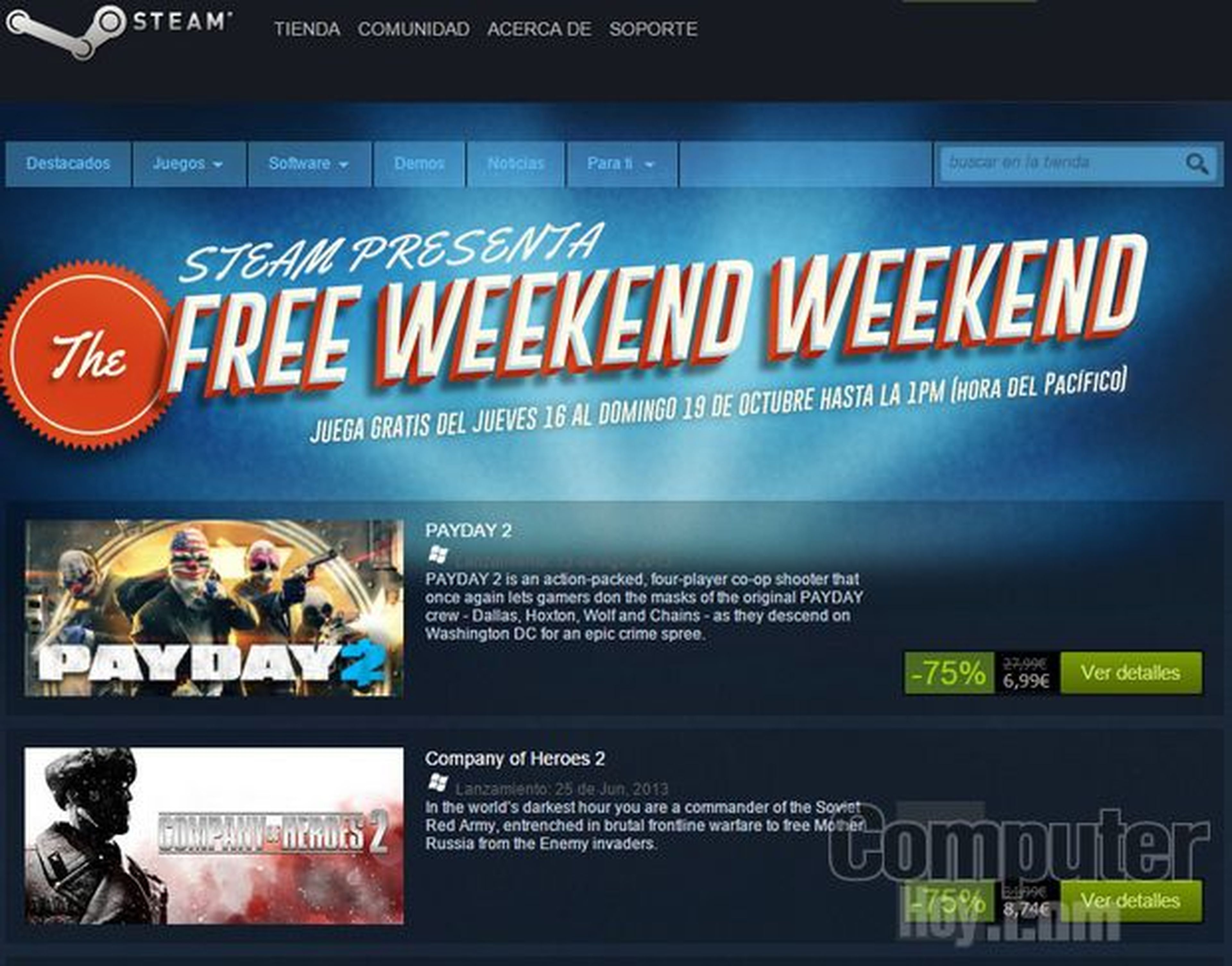 Descargar juegos gratis Steam