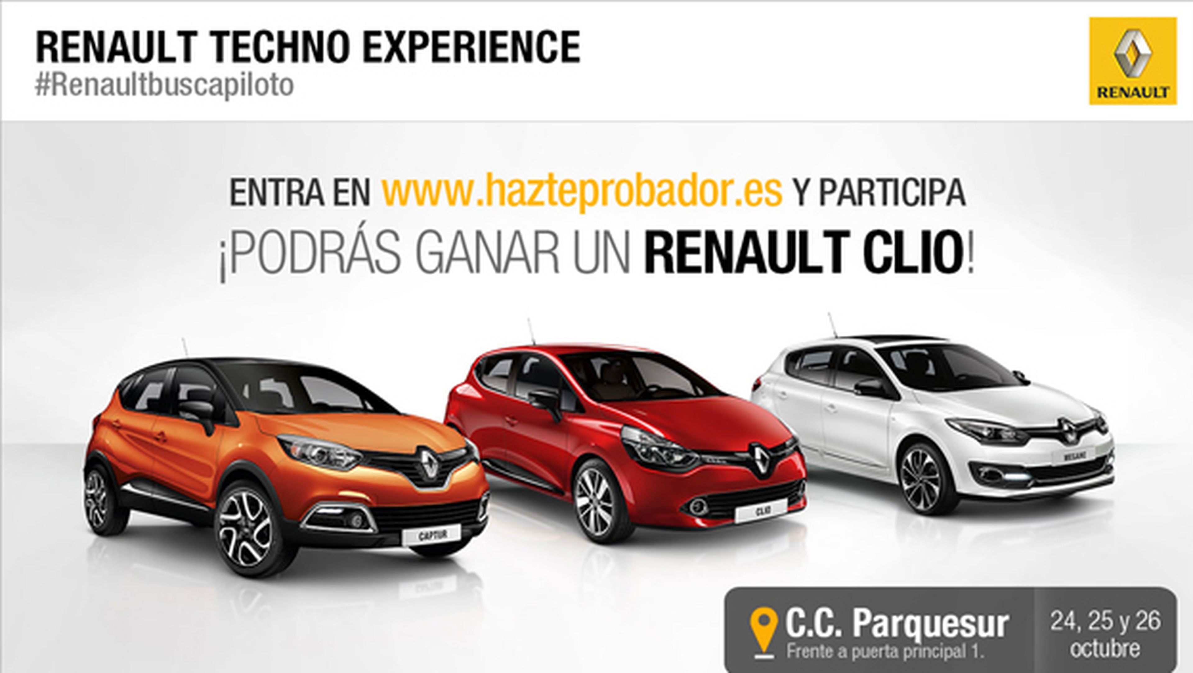 Prueba la tecnología de Renault este fin de semana en Madrid