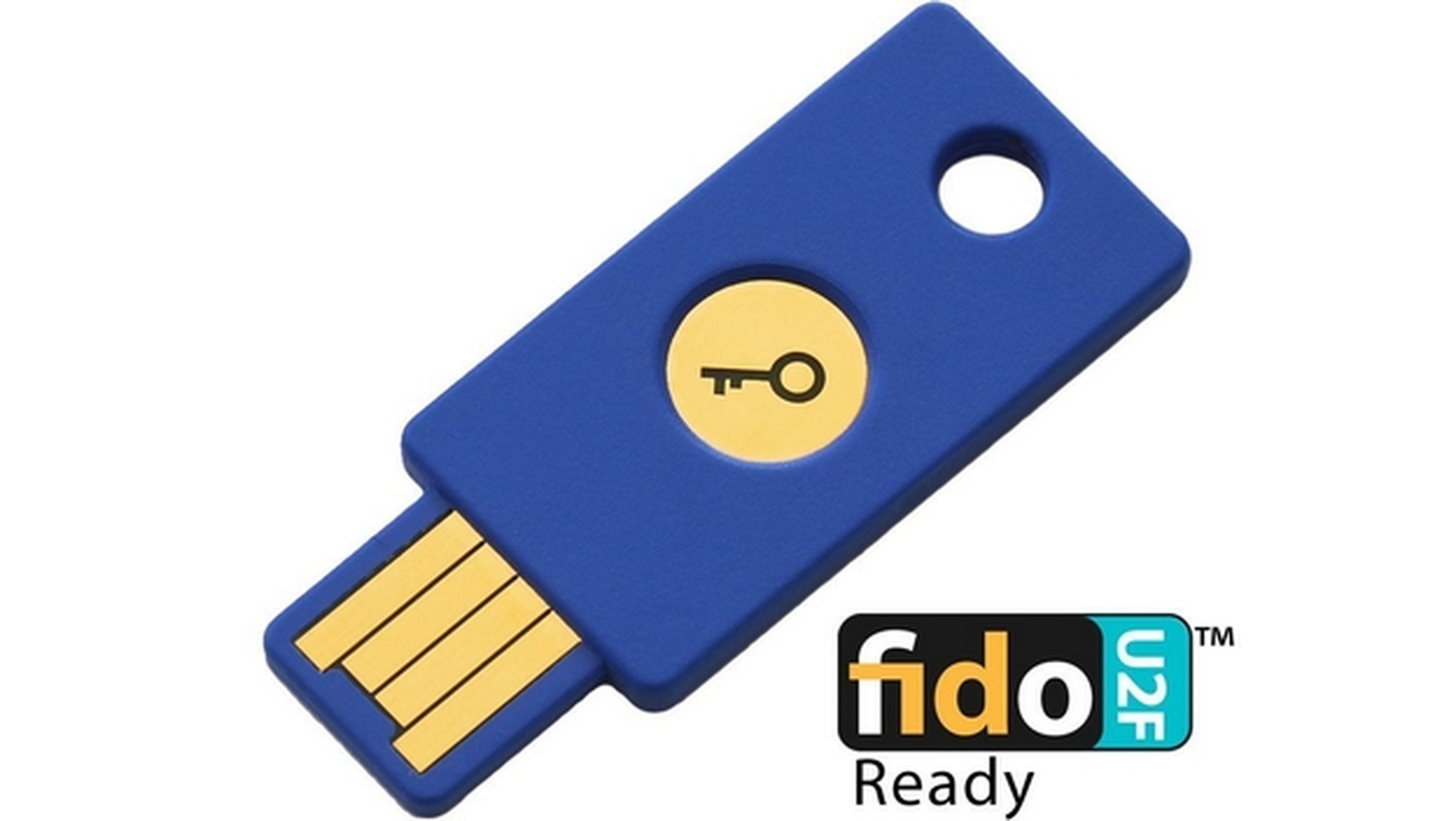 Google mejora la autentificación en dos pasos de sus cuentas Google con la llave USB física FIDO U2F.