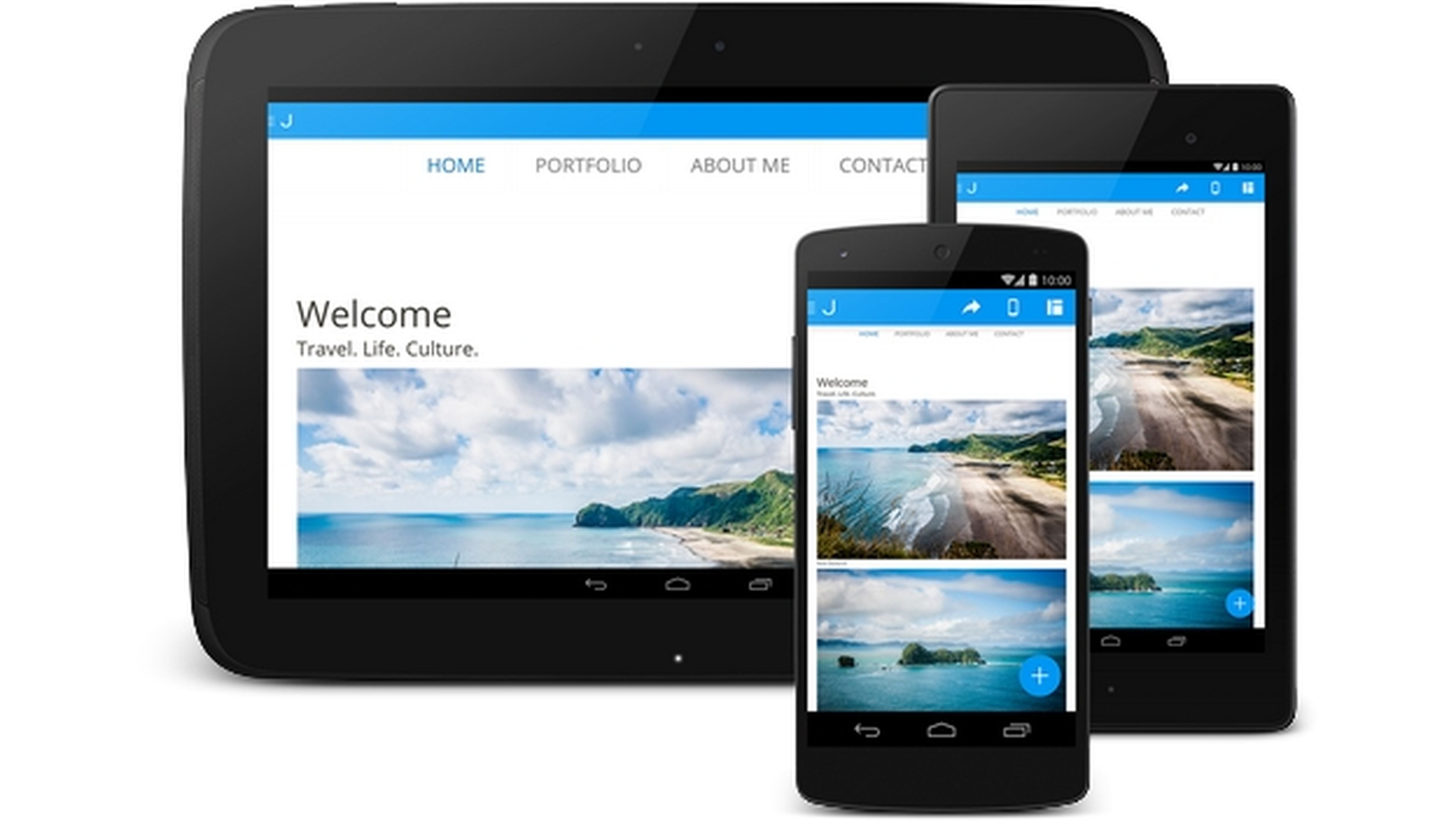 Jimdo, la app para crear tu propia página web desde el smartphone o la tablet.