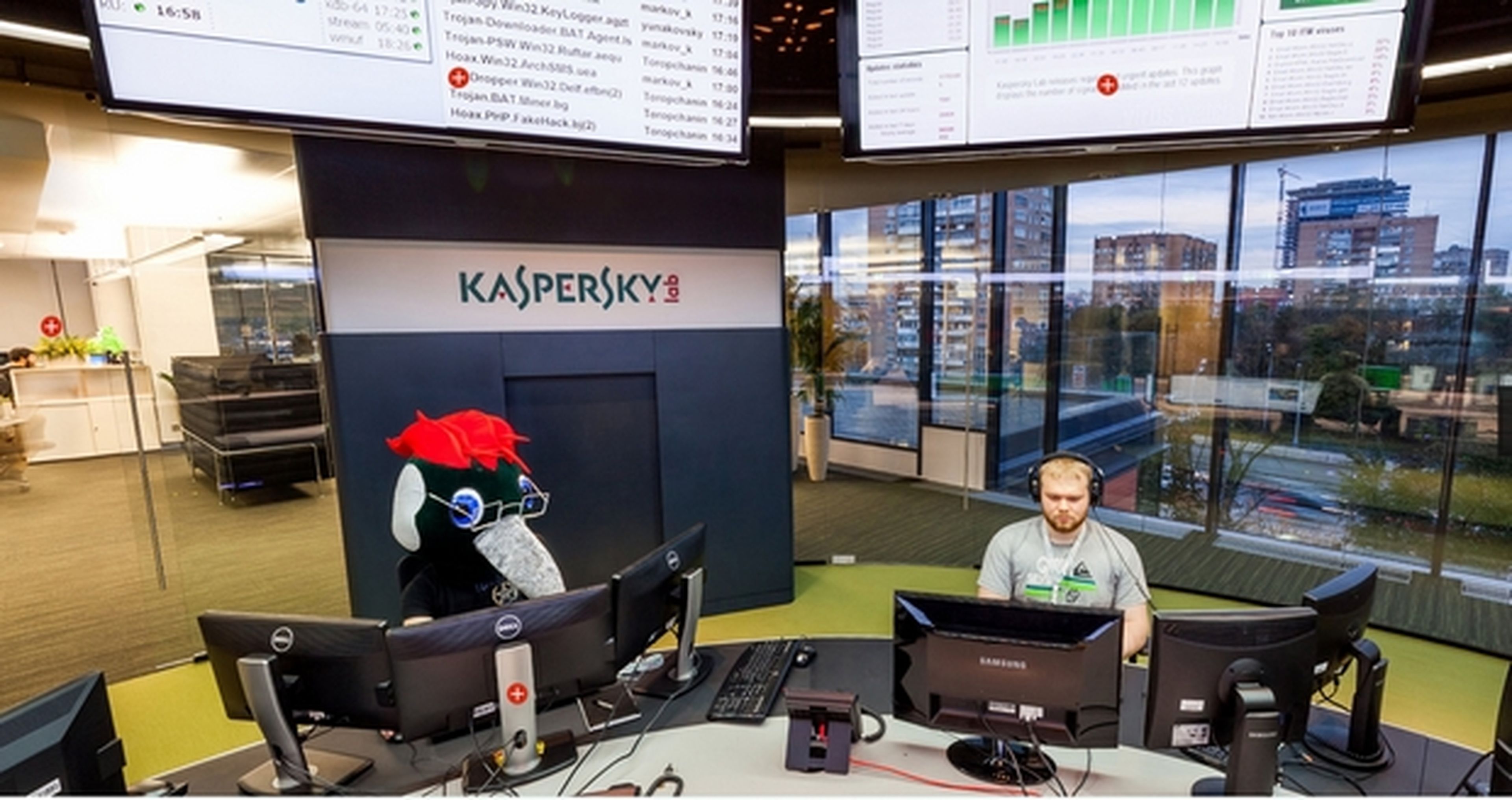 tour virtual Kaspersky Lab