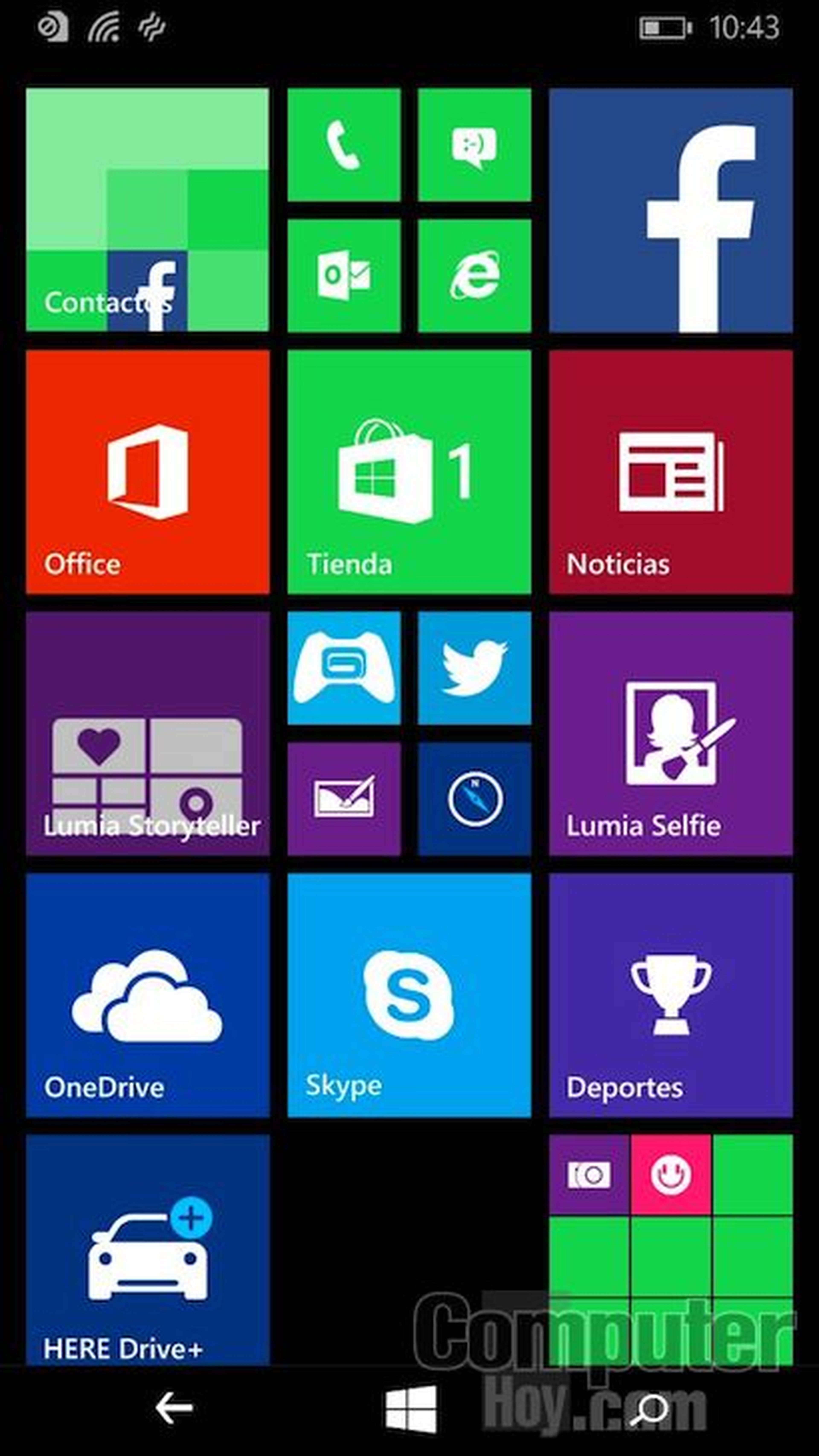 software Lumia 735