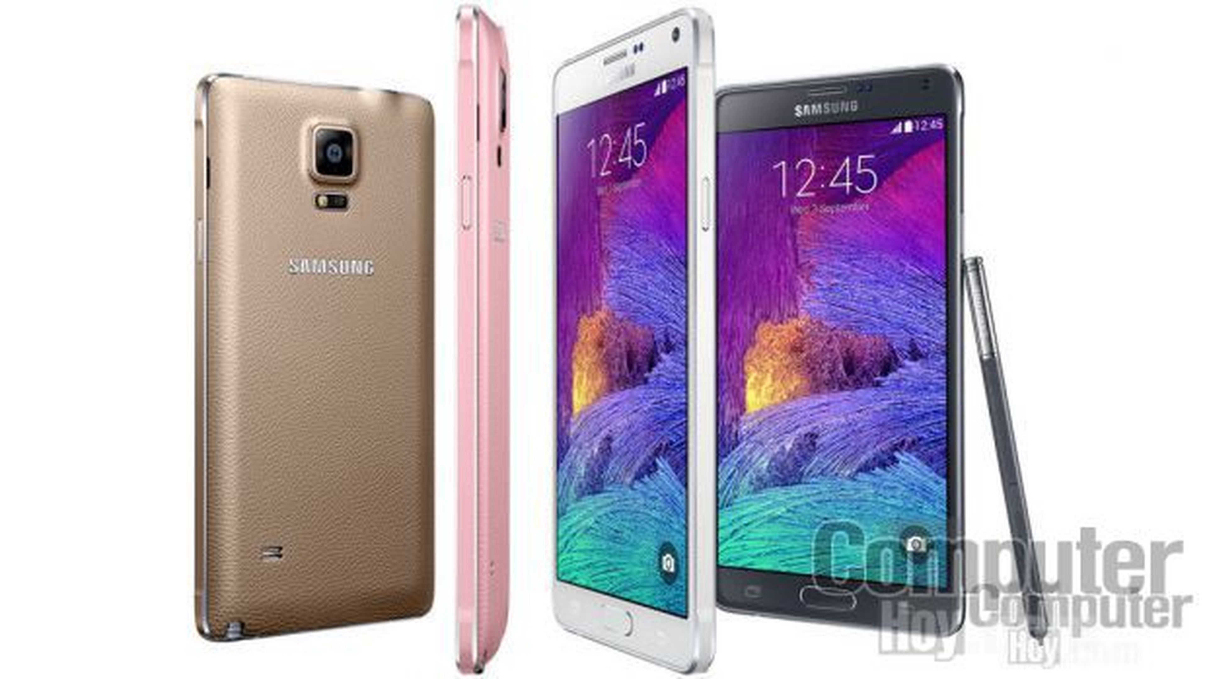 Colores Samsung Galaxy Note 4