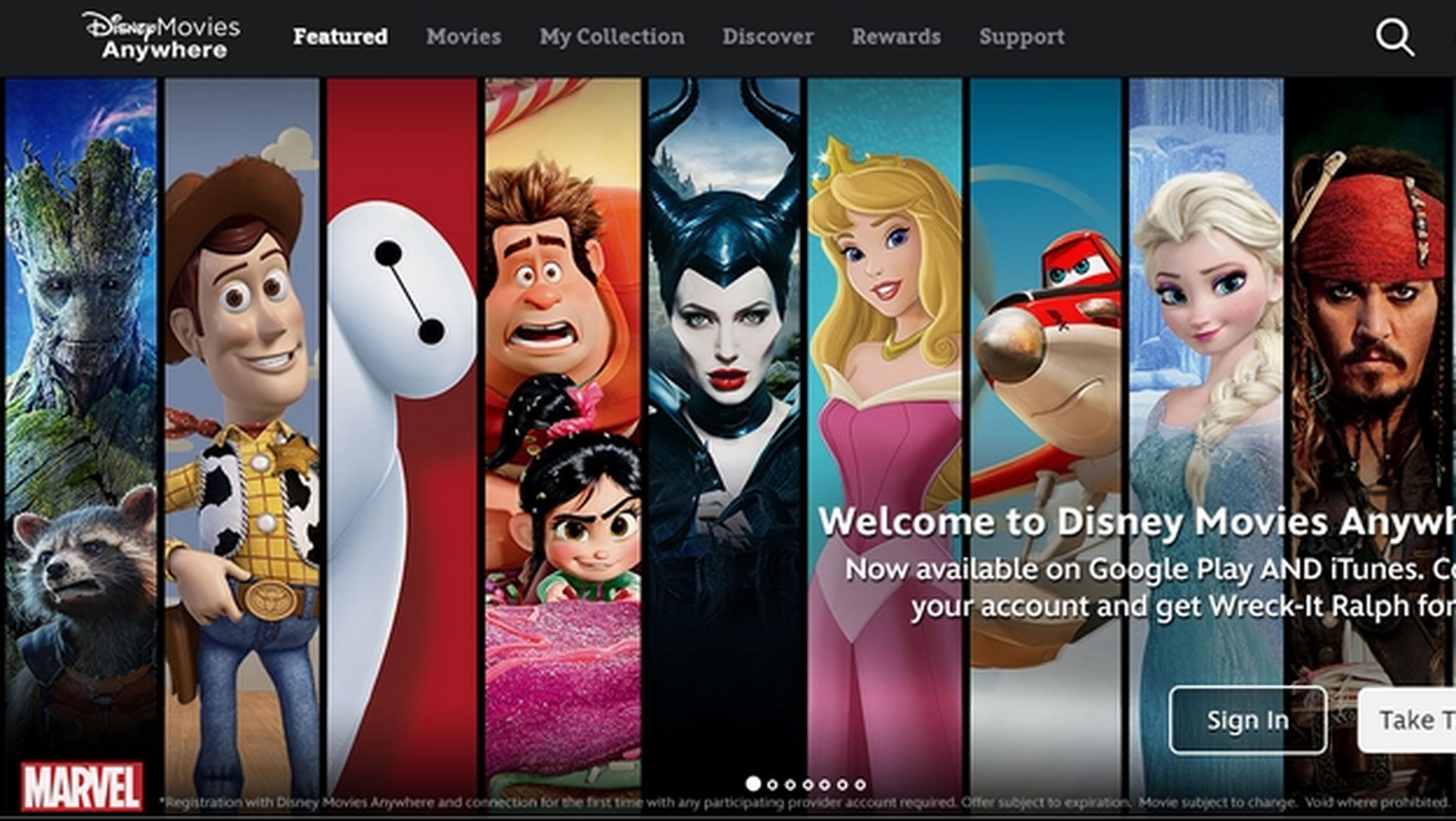 Disney Movies Anywhere: paga una vez y descarga películas en iTunes y Google Play, donde tu quieras.