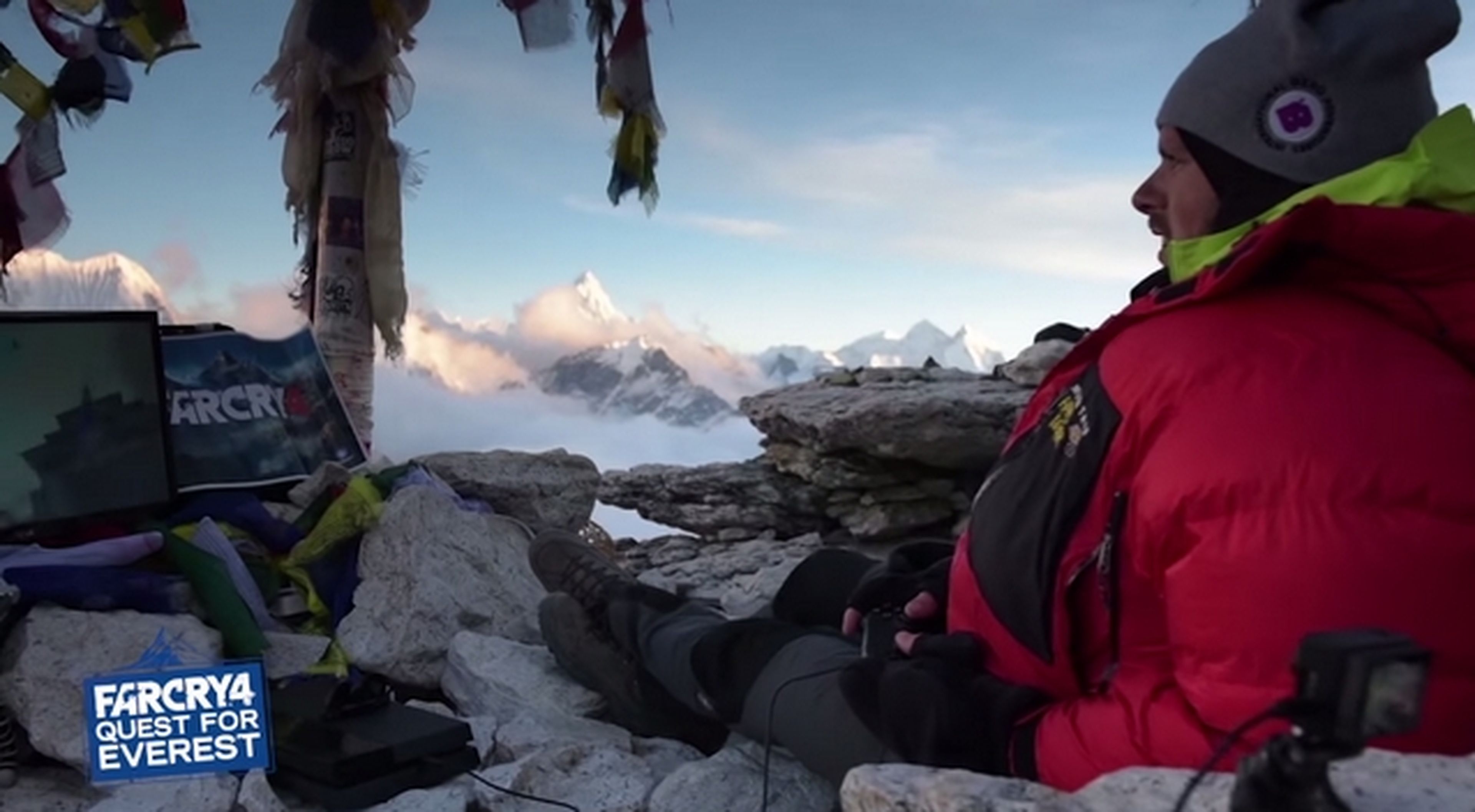 Juega a Far Cry 4 a 5.660 metros de altitud, en el Everest, para batir el récord Guinness.