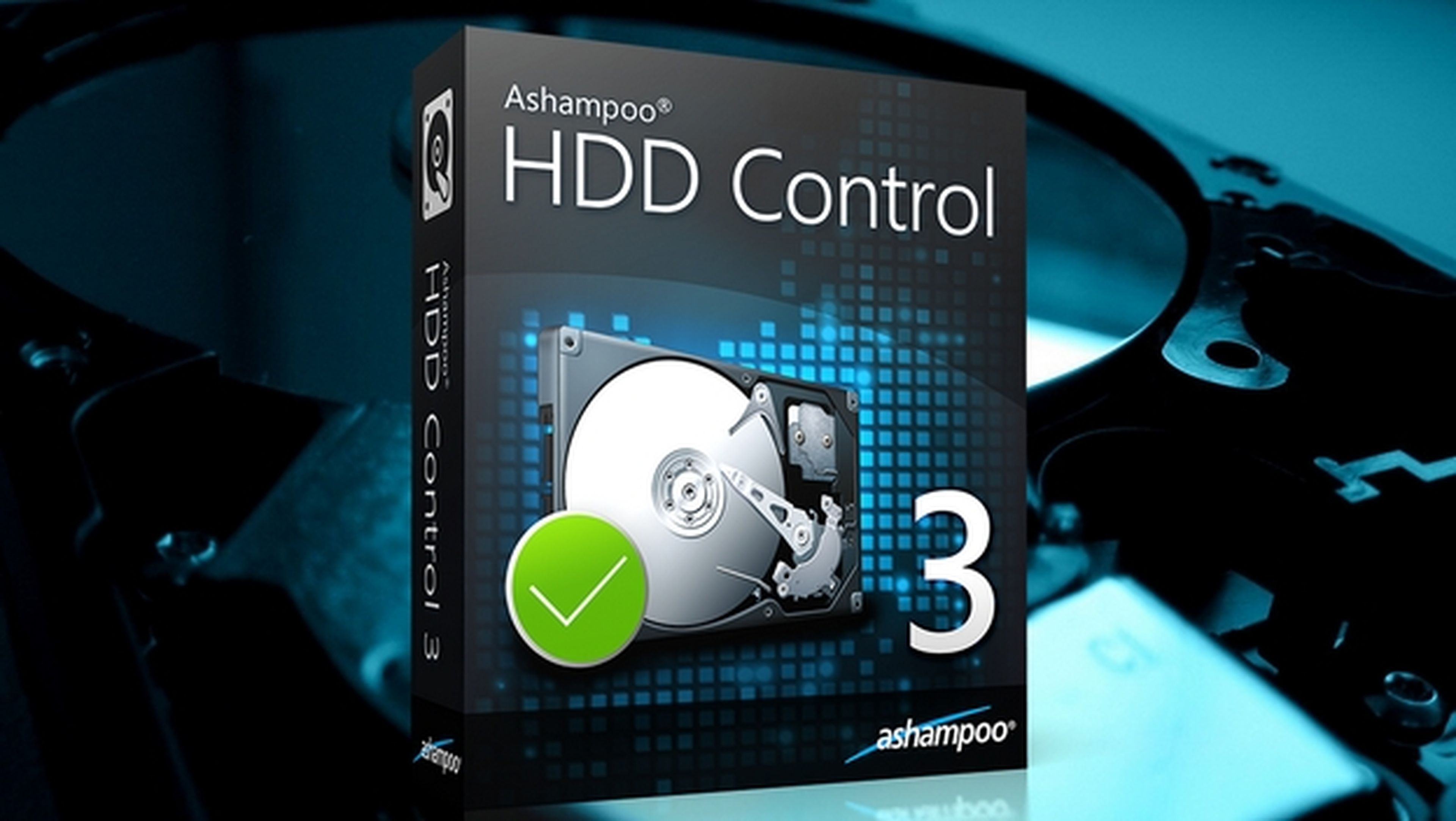 Ashampoo HDD Control 3, optimiza, acelera el rendimiento y alarga la vida de tus discos duros.