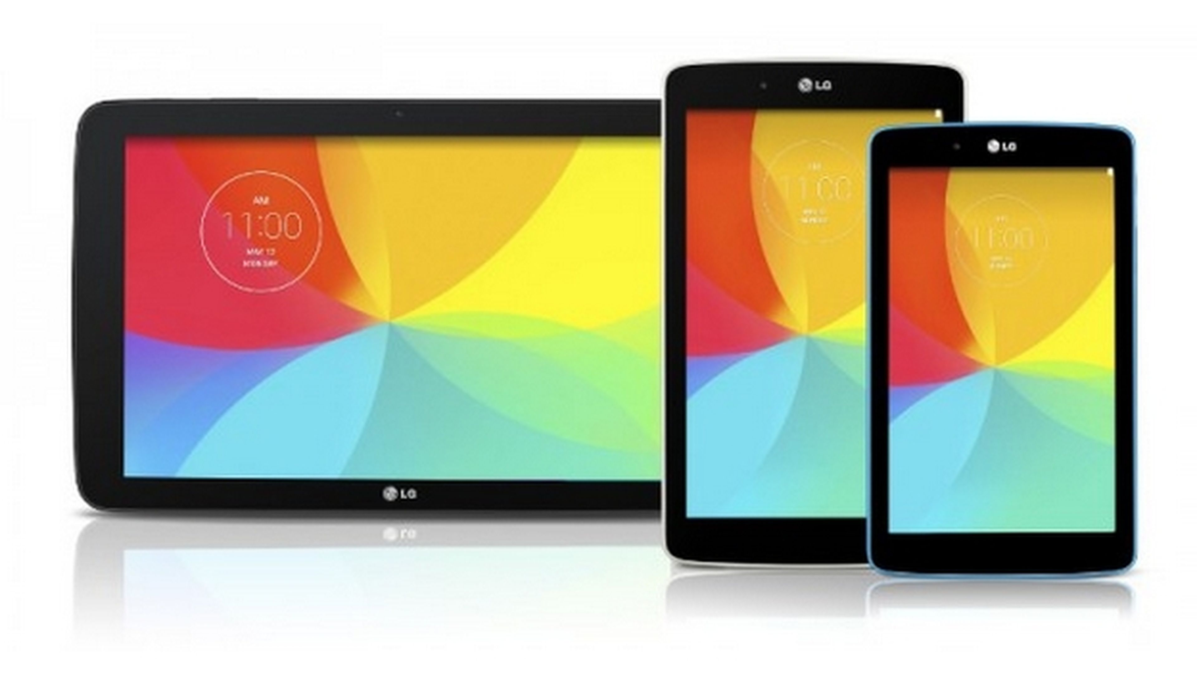 Las tablets LG G Pad 7.0, 8.0 y 10.1 se estrenan en España.