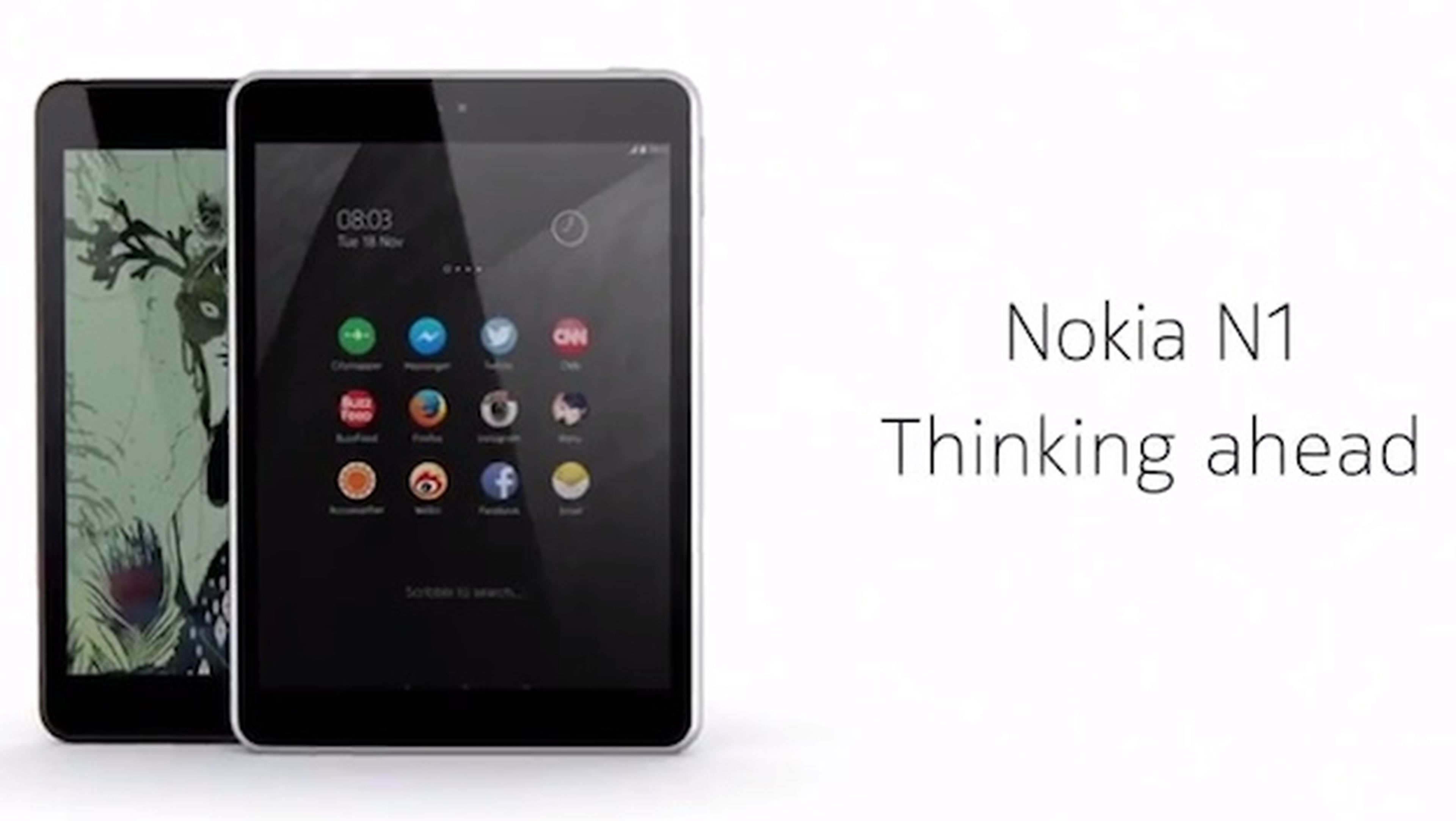 Nokia N1: presentado el primer tablet de Nokia con Android