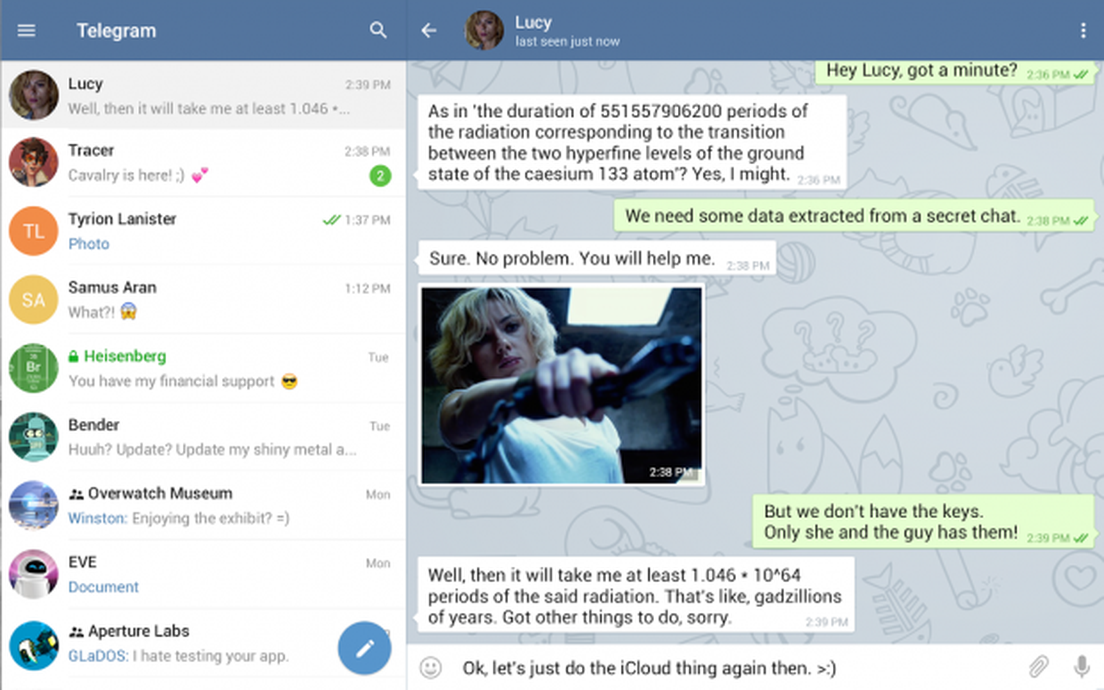 Telegram se actualiza y mantiene su pulso con WhatsApp