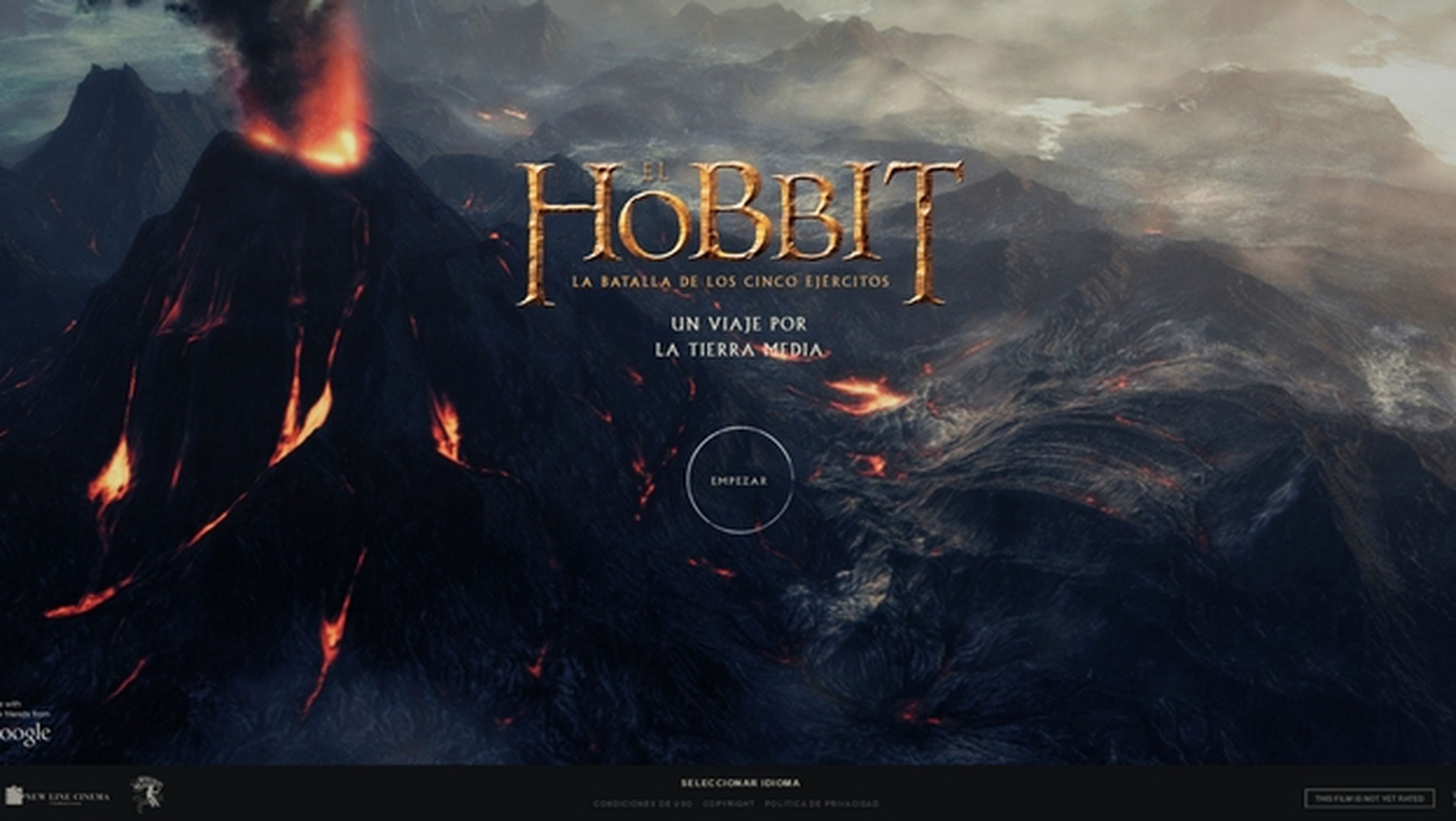 Google y Chrome Experiment te retan a luchar en El Hobbit La Batalla de los Cinco Ejércitos.