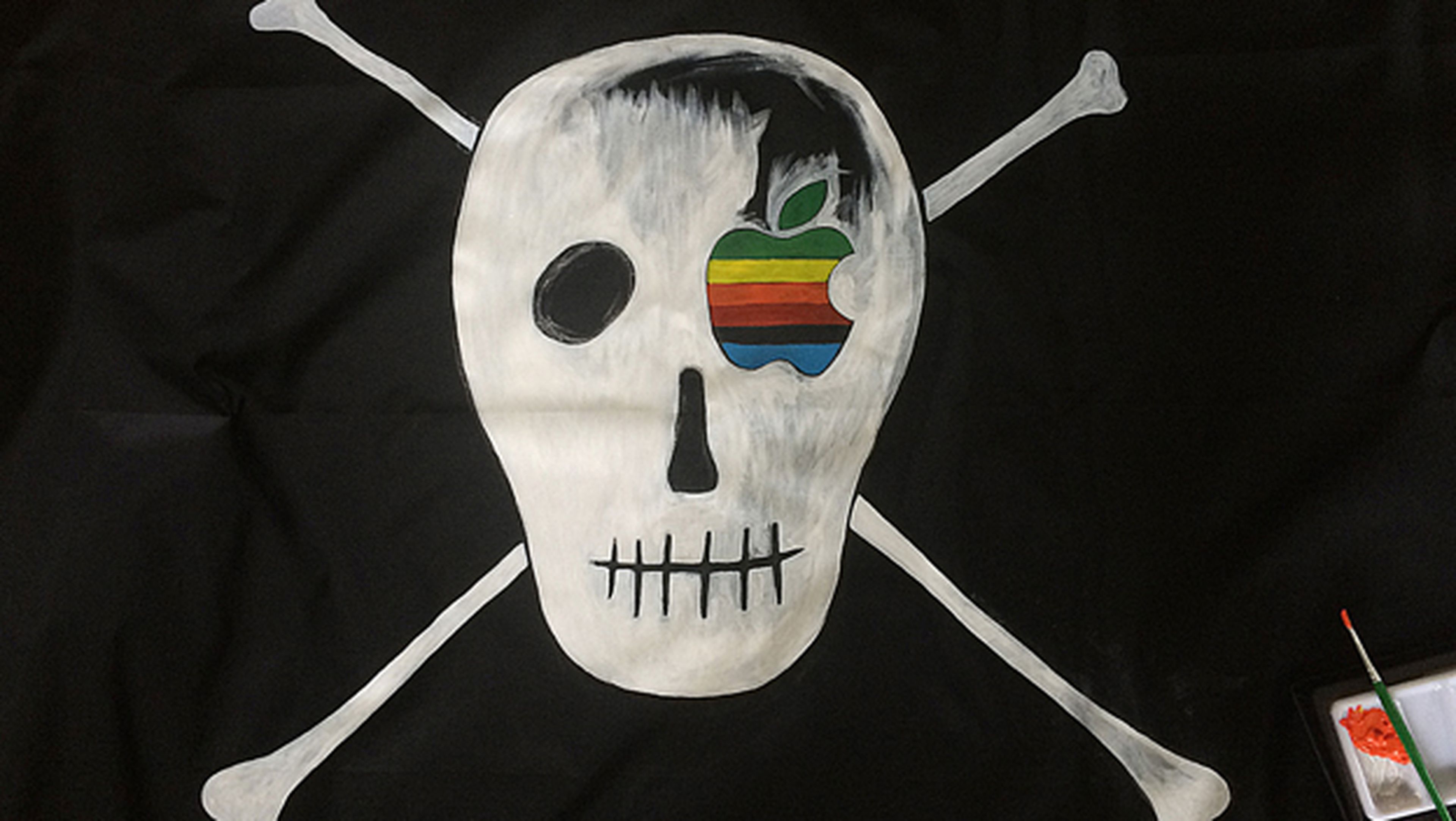 bandera pirata apple