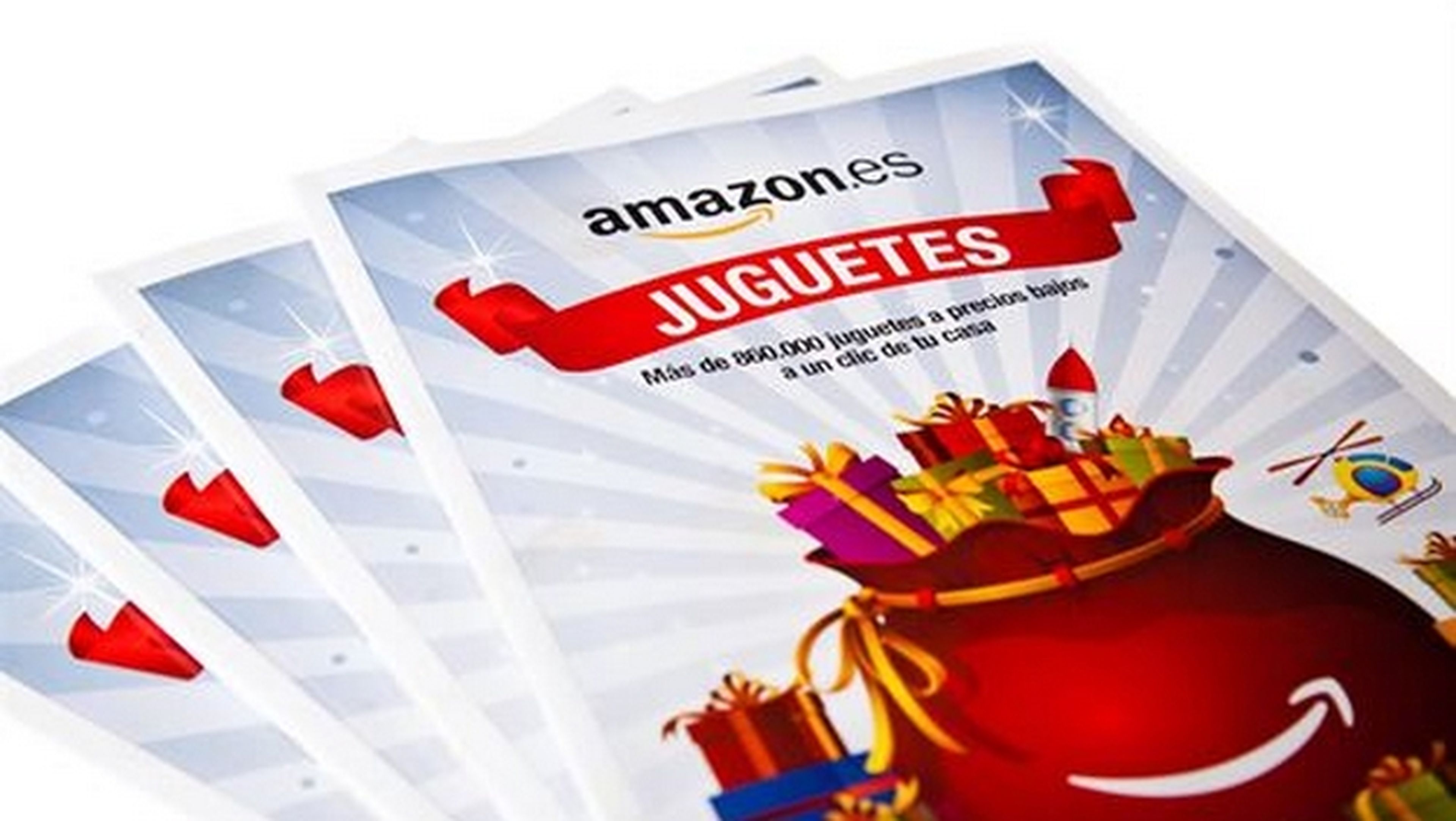 Amazon.es distribuye su primer catálogo de juguetes en papel, para captar nuevos clientes en Navidad 2014.