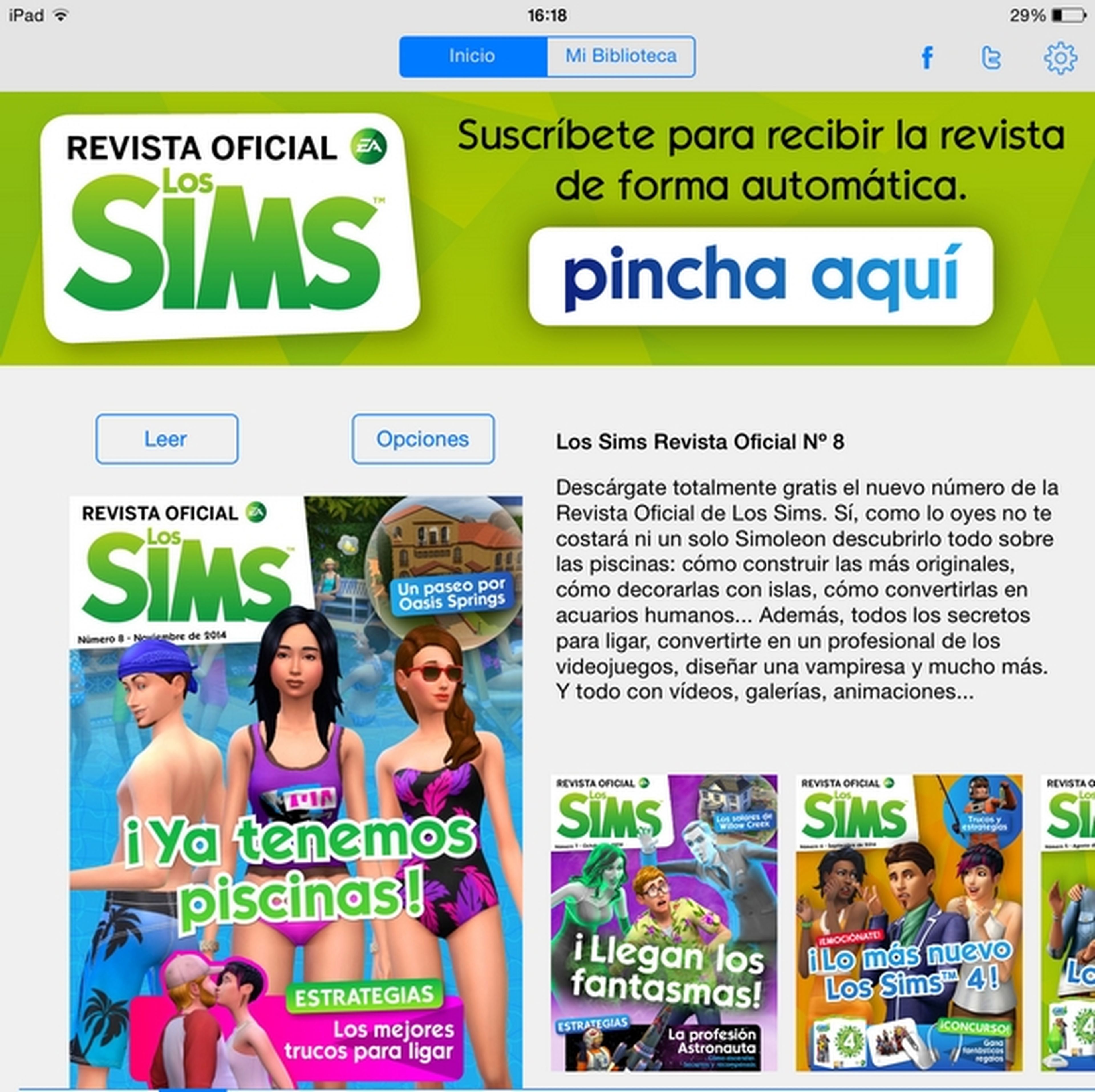 Revista Oficial de Los Sims número 8