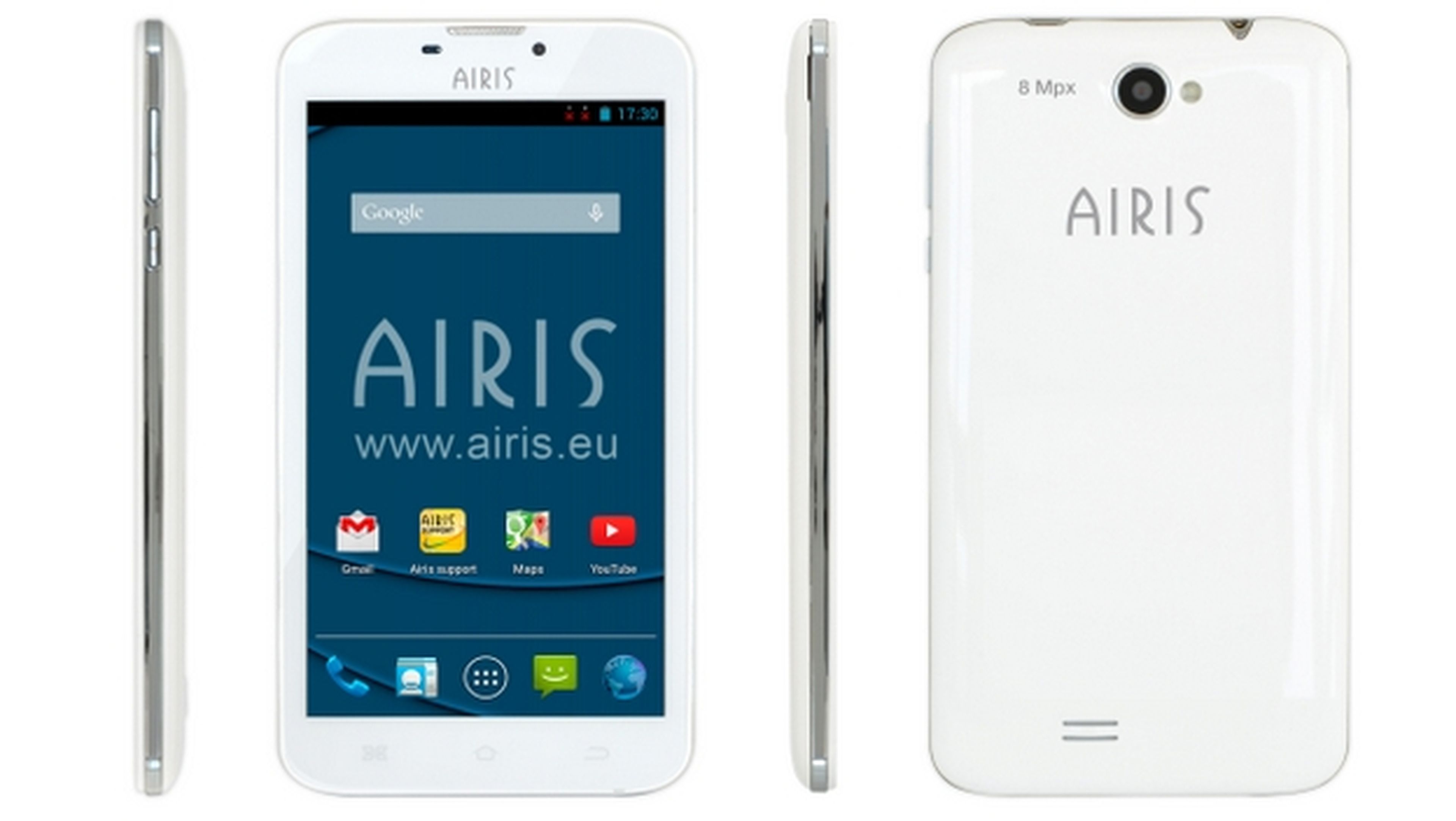 AIRIS TM60Q el nuevo smartphone quad core con pantalla de 6 pulgadas a precio asequible.