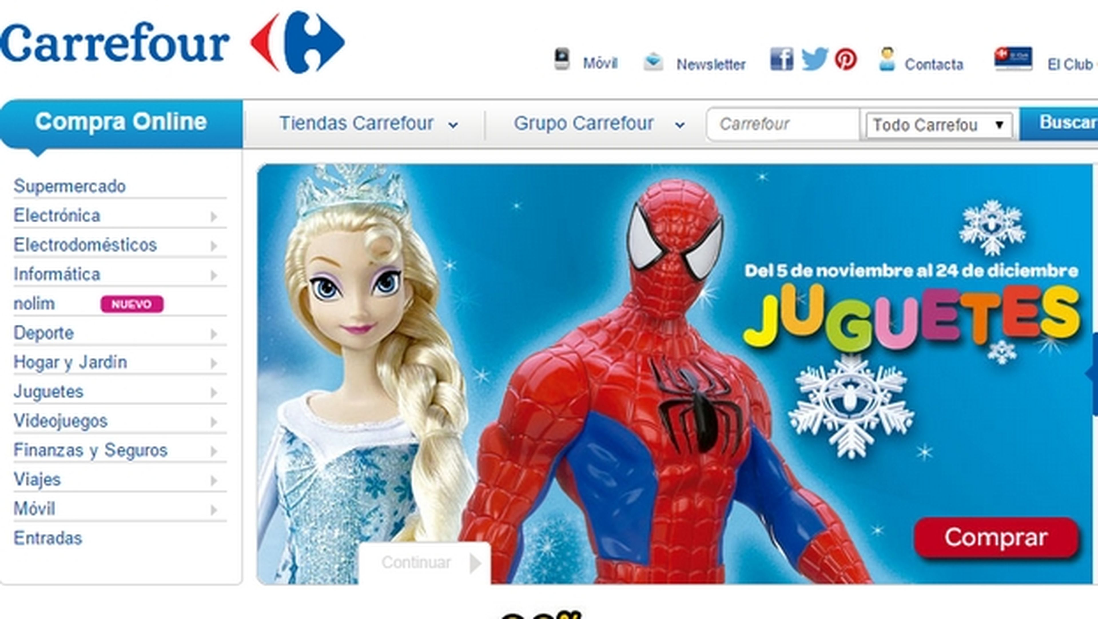 Cyber Monday Carrefour