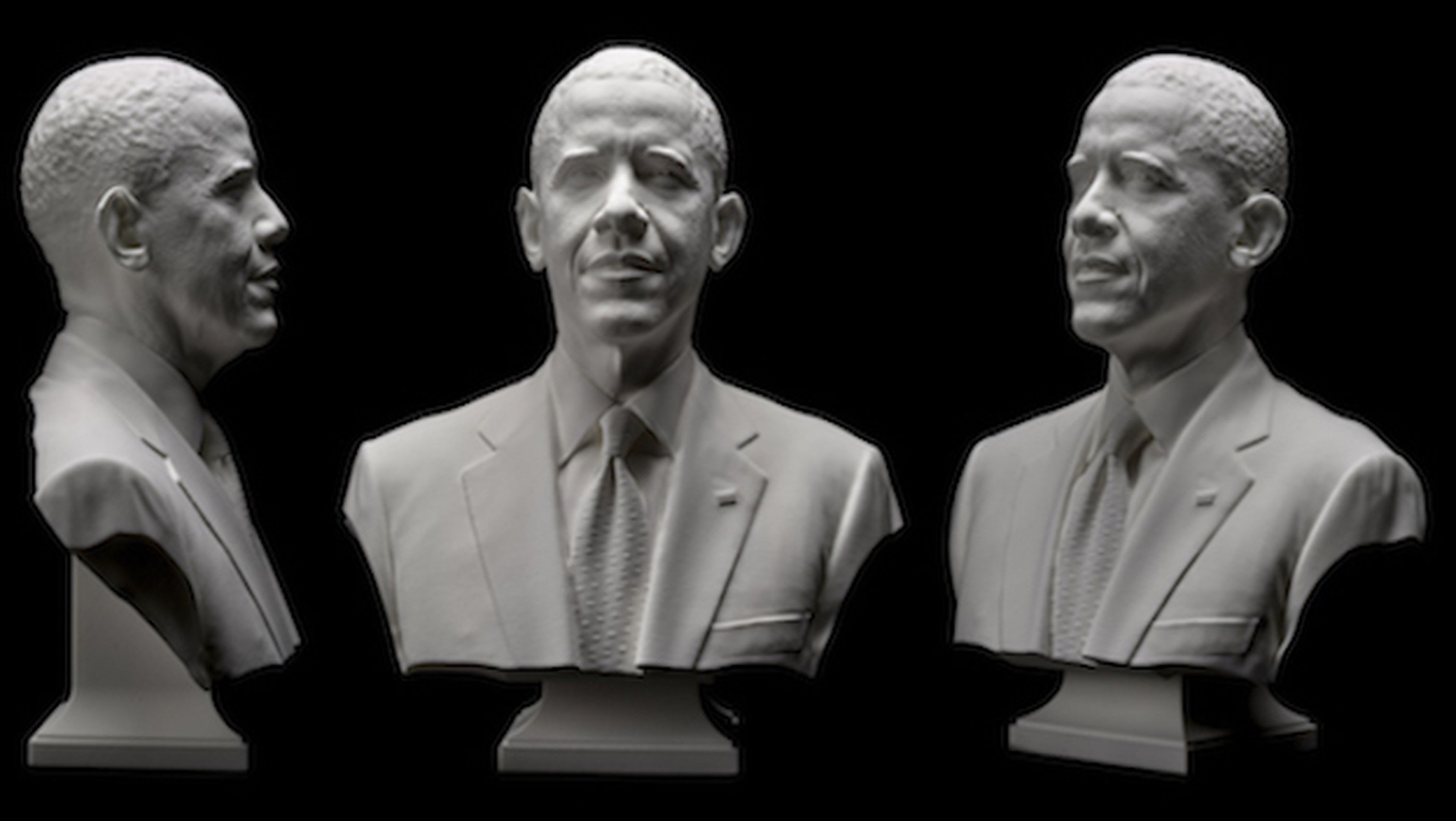 Obama se hace retrato en 3D