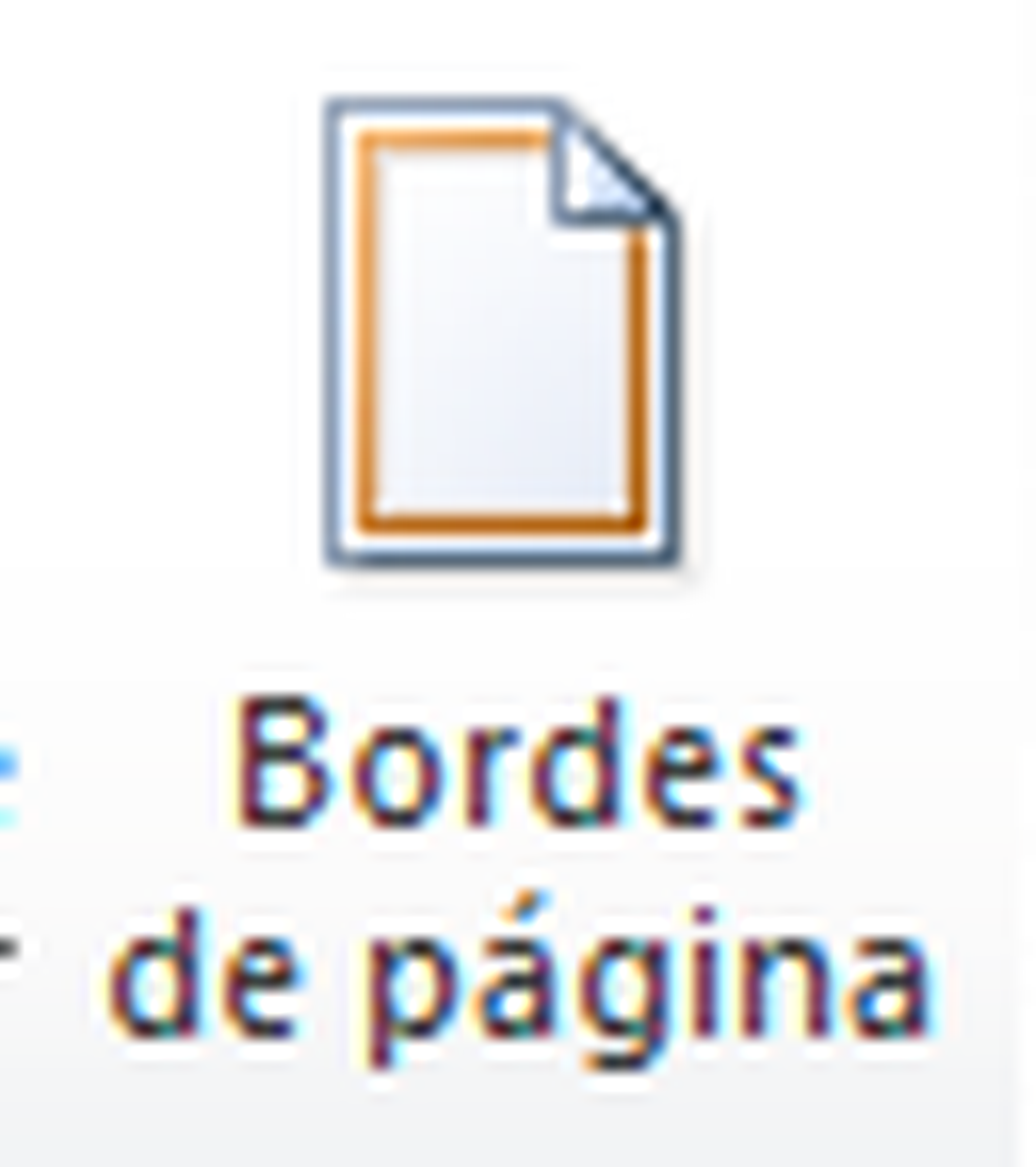 Icono bordes de páginas