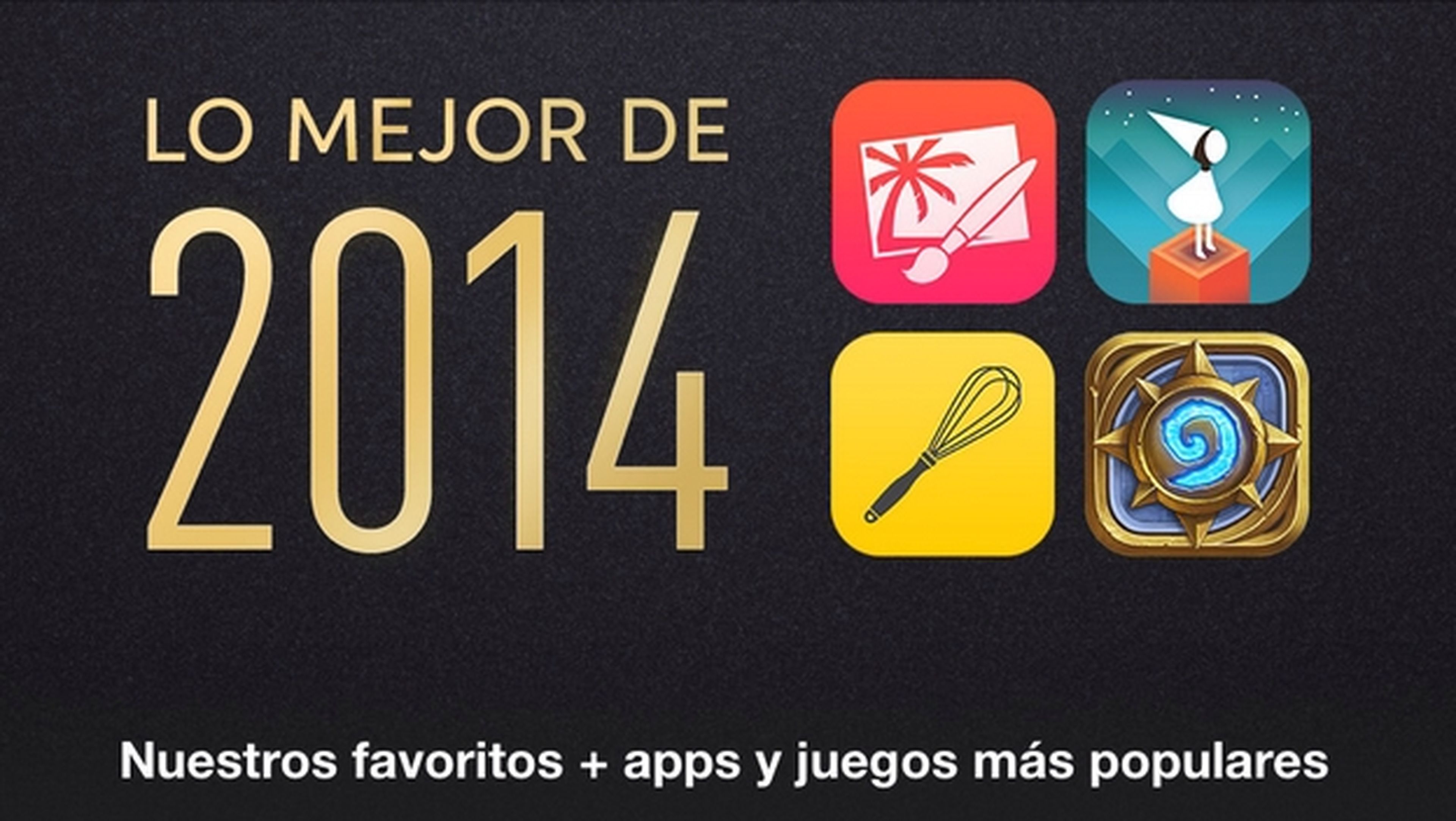 Apple elige las mejores apps de 2014 en la App Store.