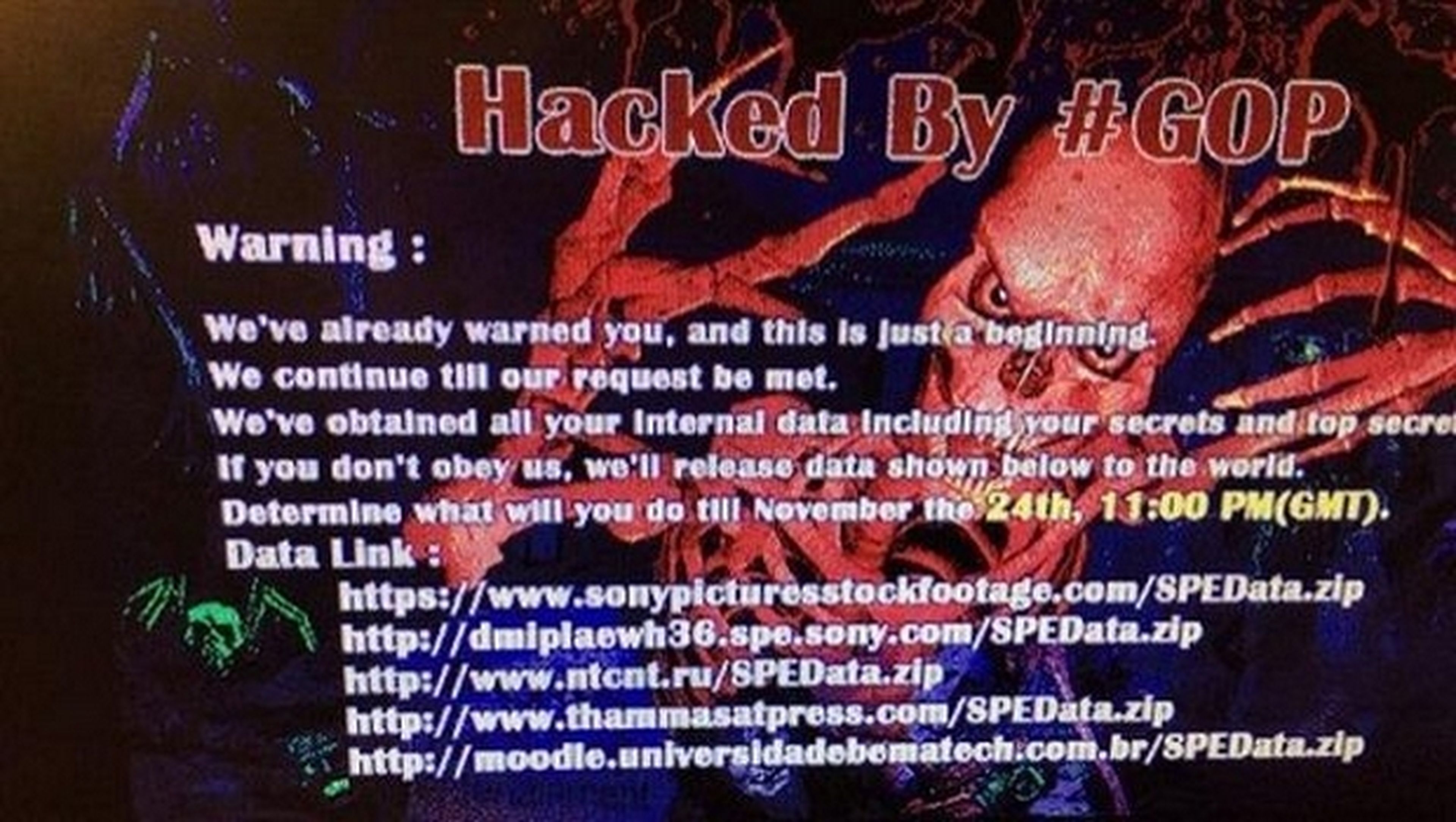 Sony Pictures ataca a los hackers