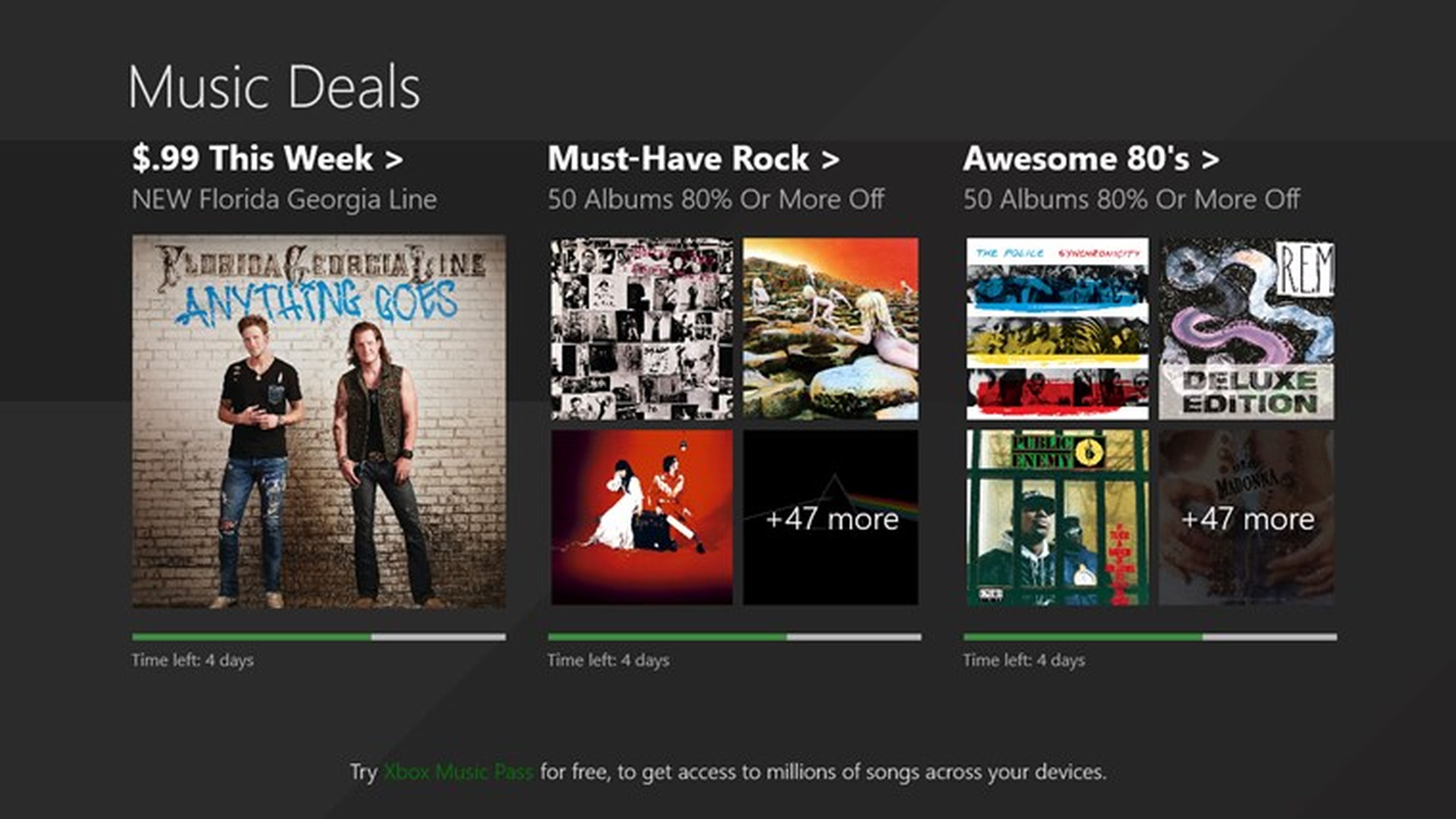 Microsoft regala música