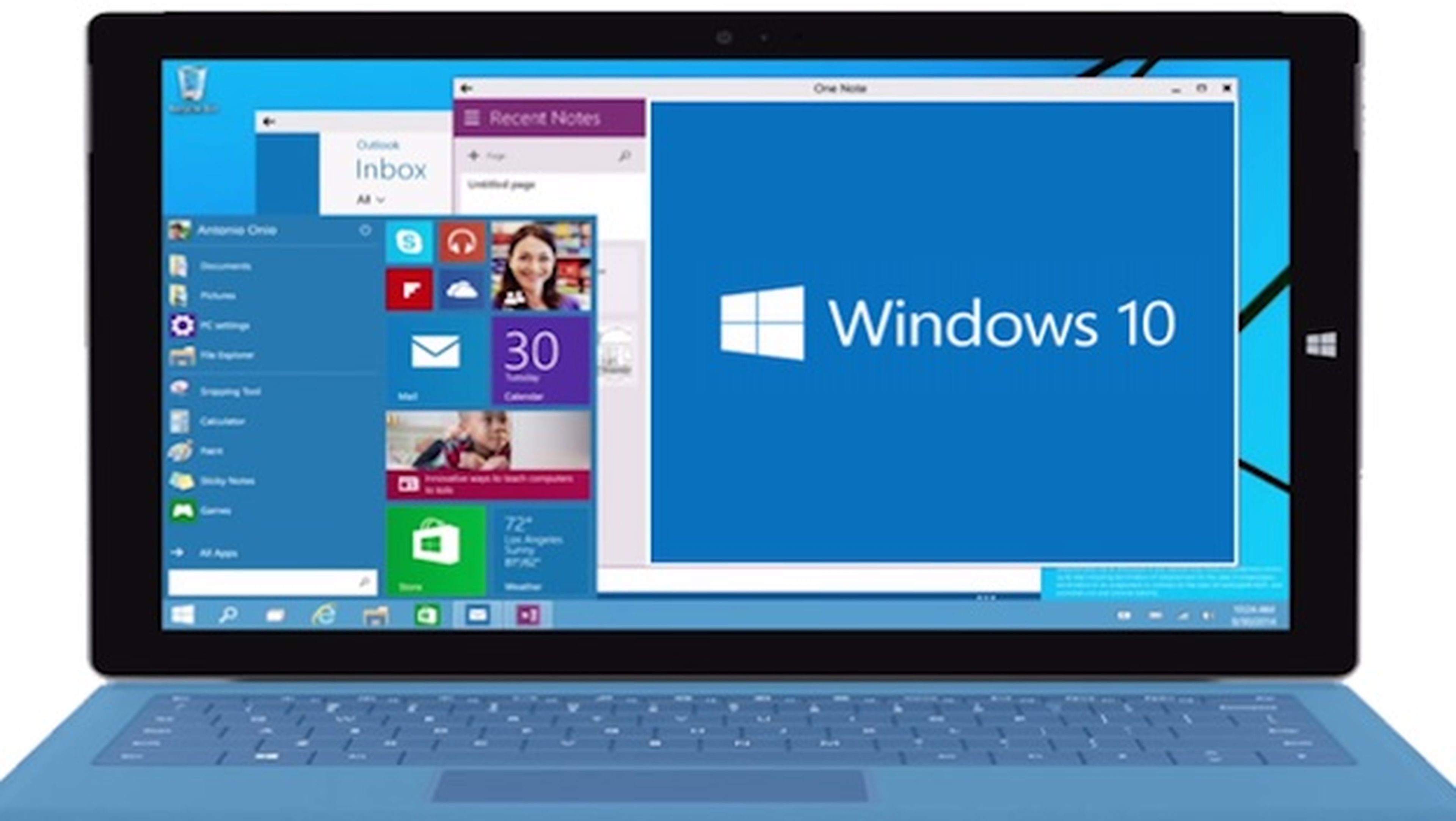 Windows 10 más detalles