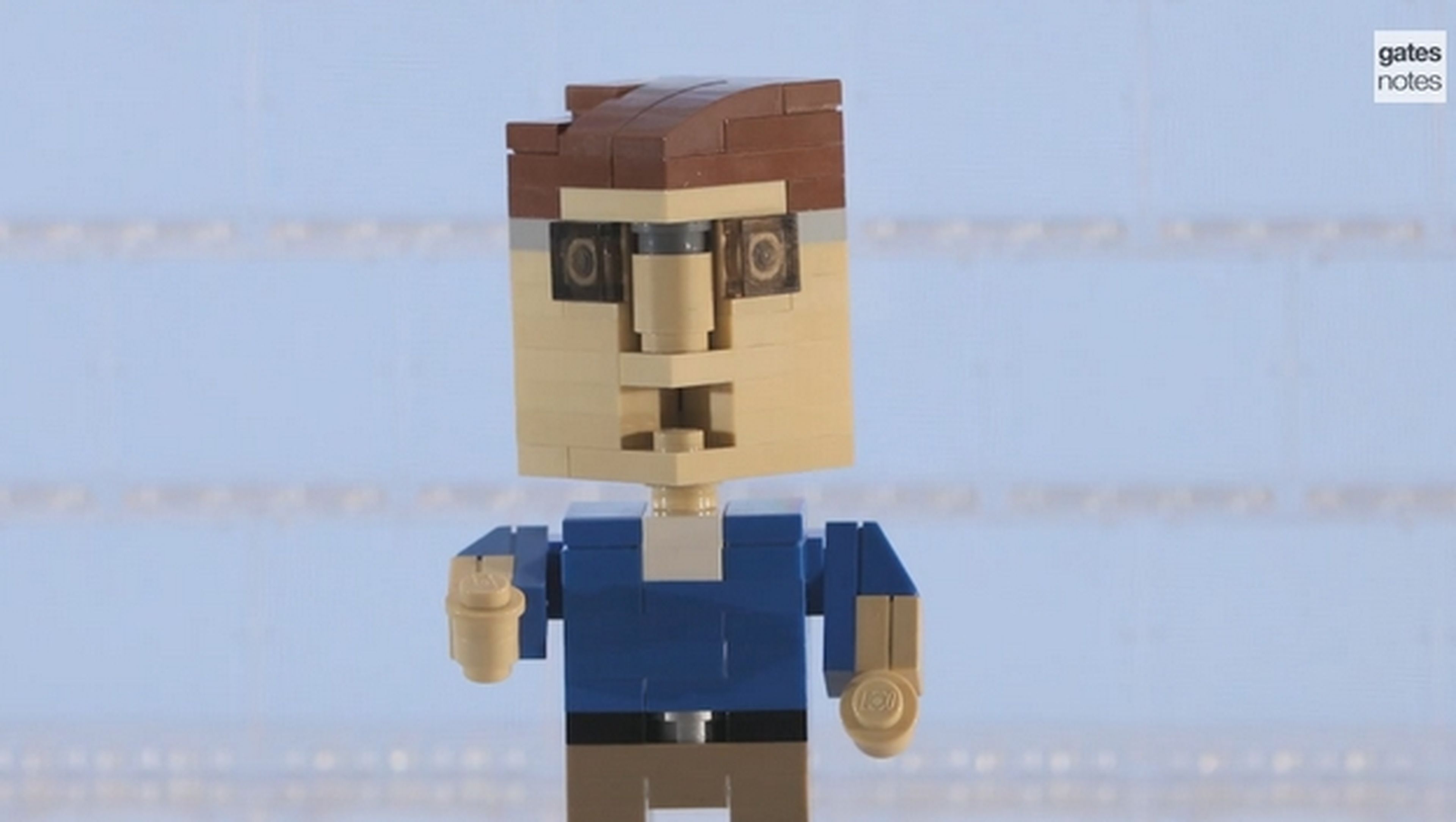 Bill Gates en versión Lego elige sus mejores libros de 2014.