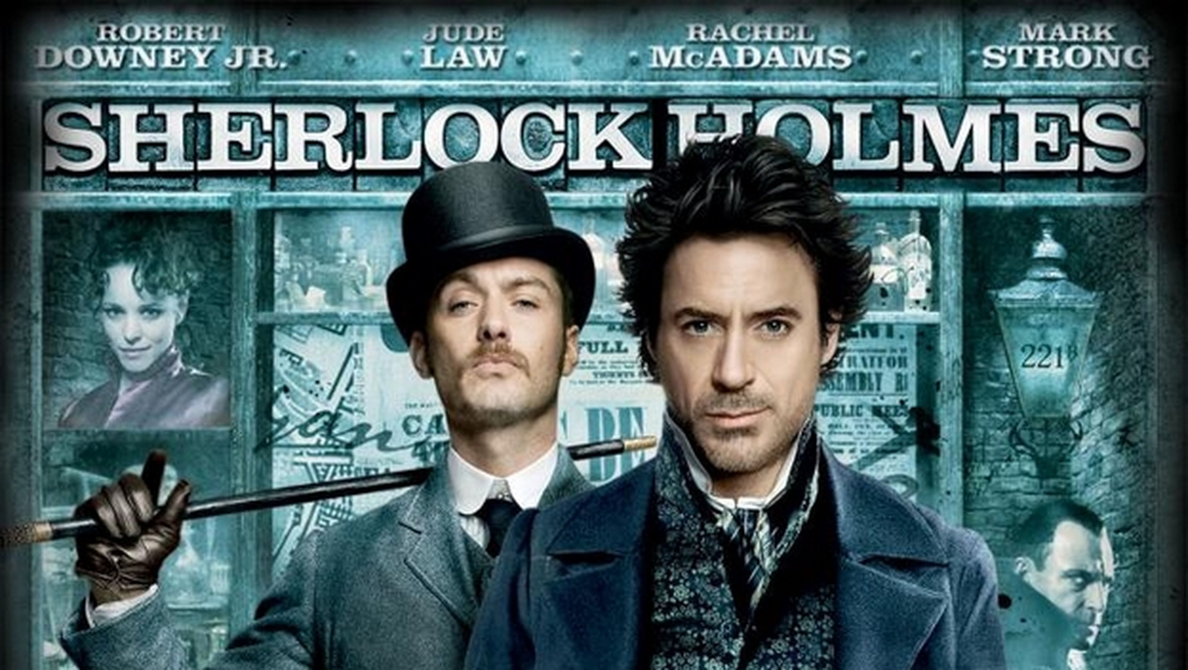 Descarga la película Sherlock Holmes gratis en castellano con Robert Downey Jr. en Google Play.